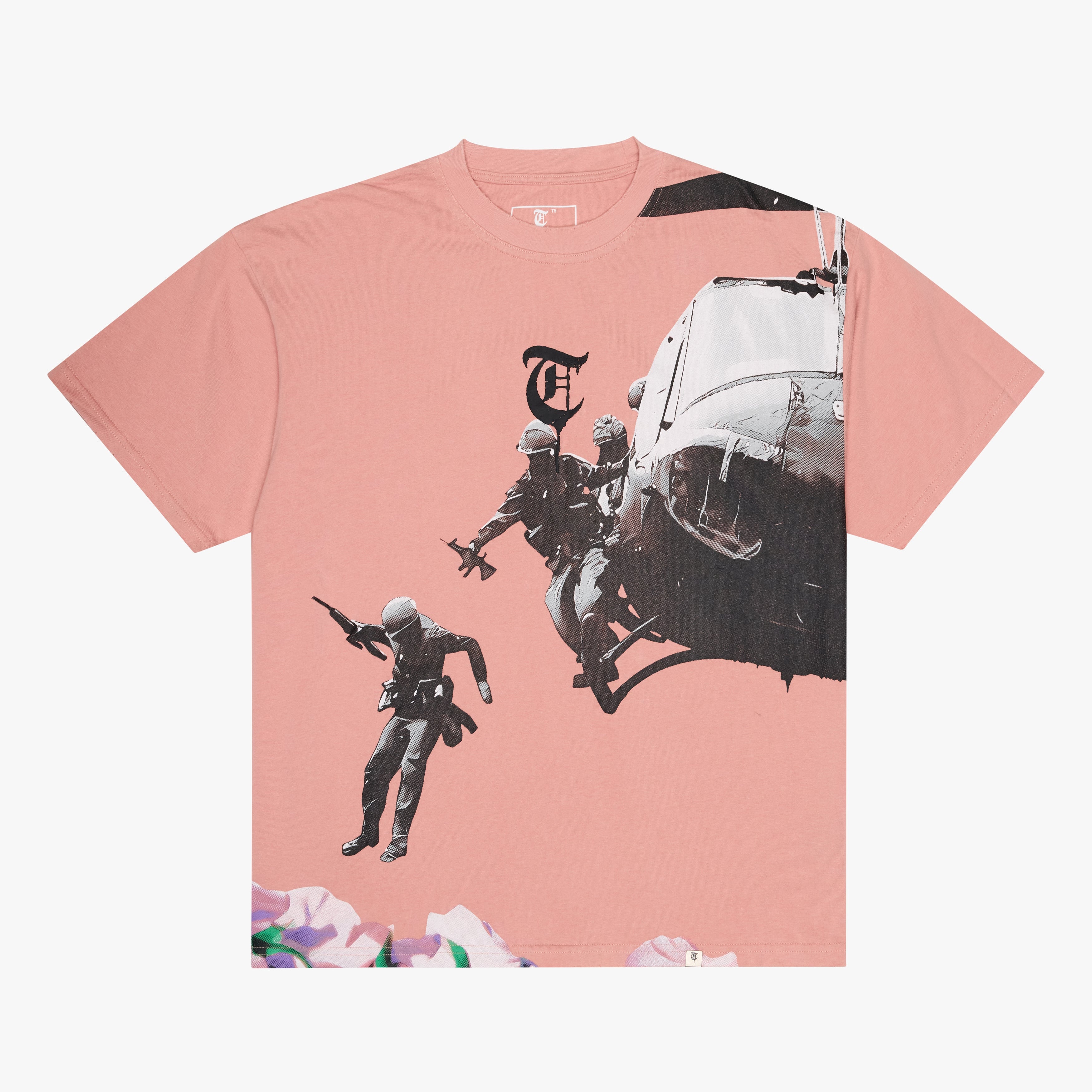"FIGHTING PURPOSE" Pink Tee