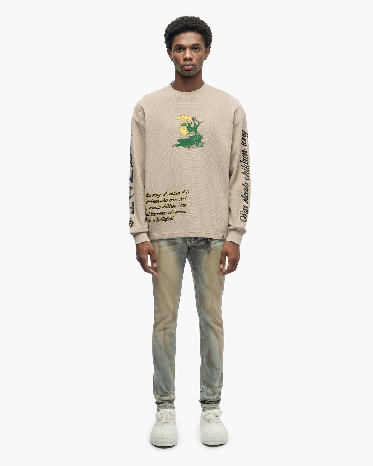 Monarch Light Wash Skinny Fit Jeans