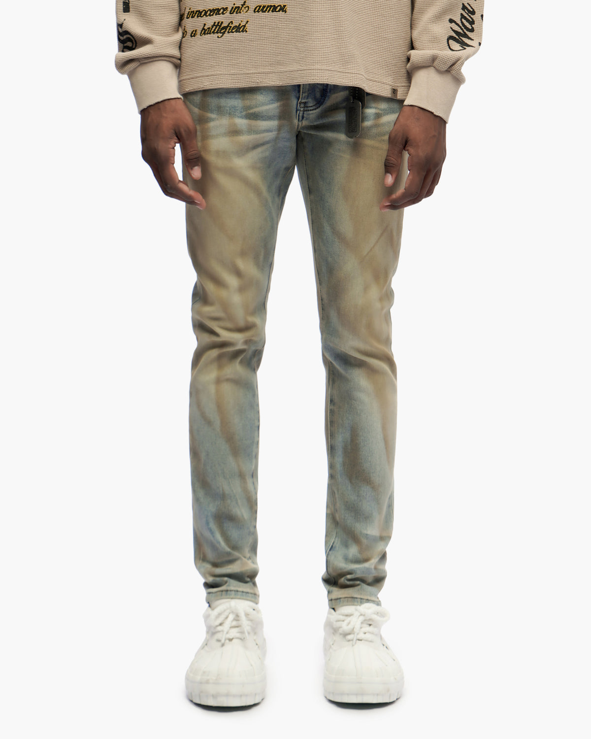 Monarch Light Wash Skinny Fit Jeans