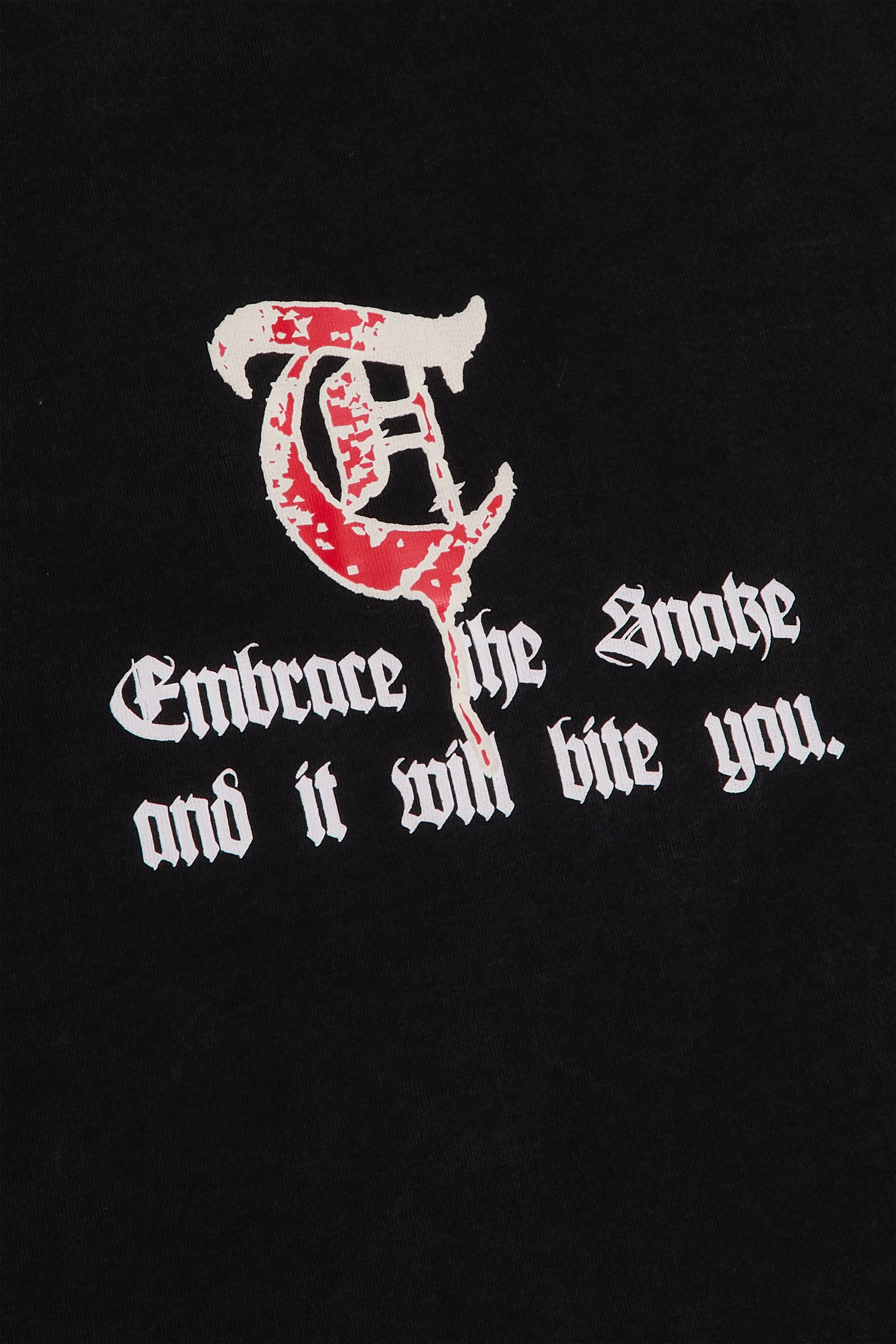 "LOVE" Vintage Black Tee