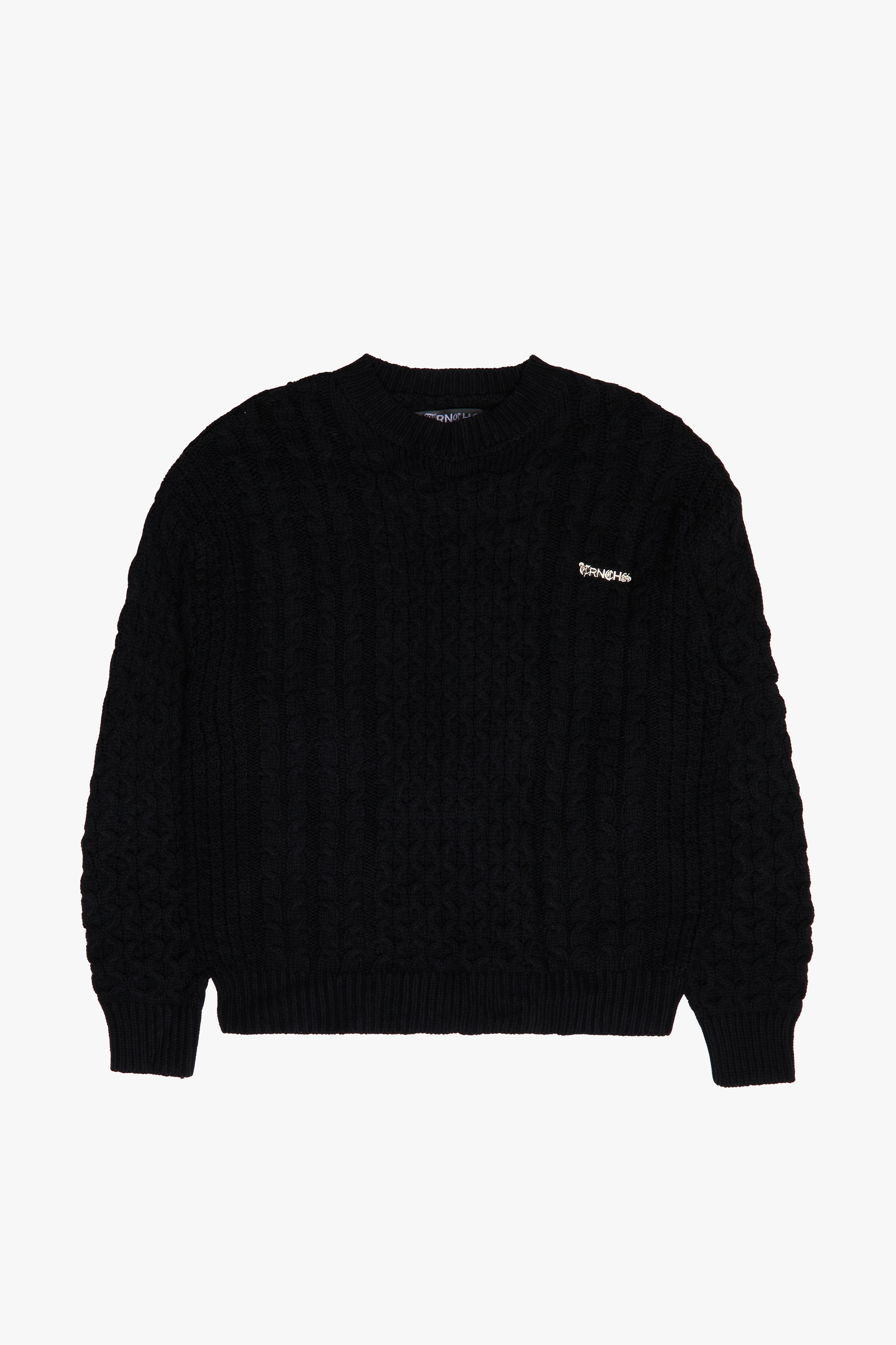 TILDEN Schwarzer Pullover