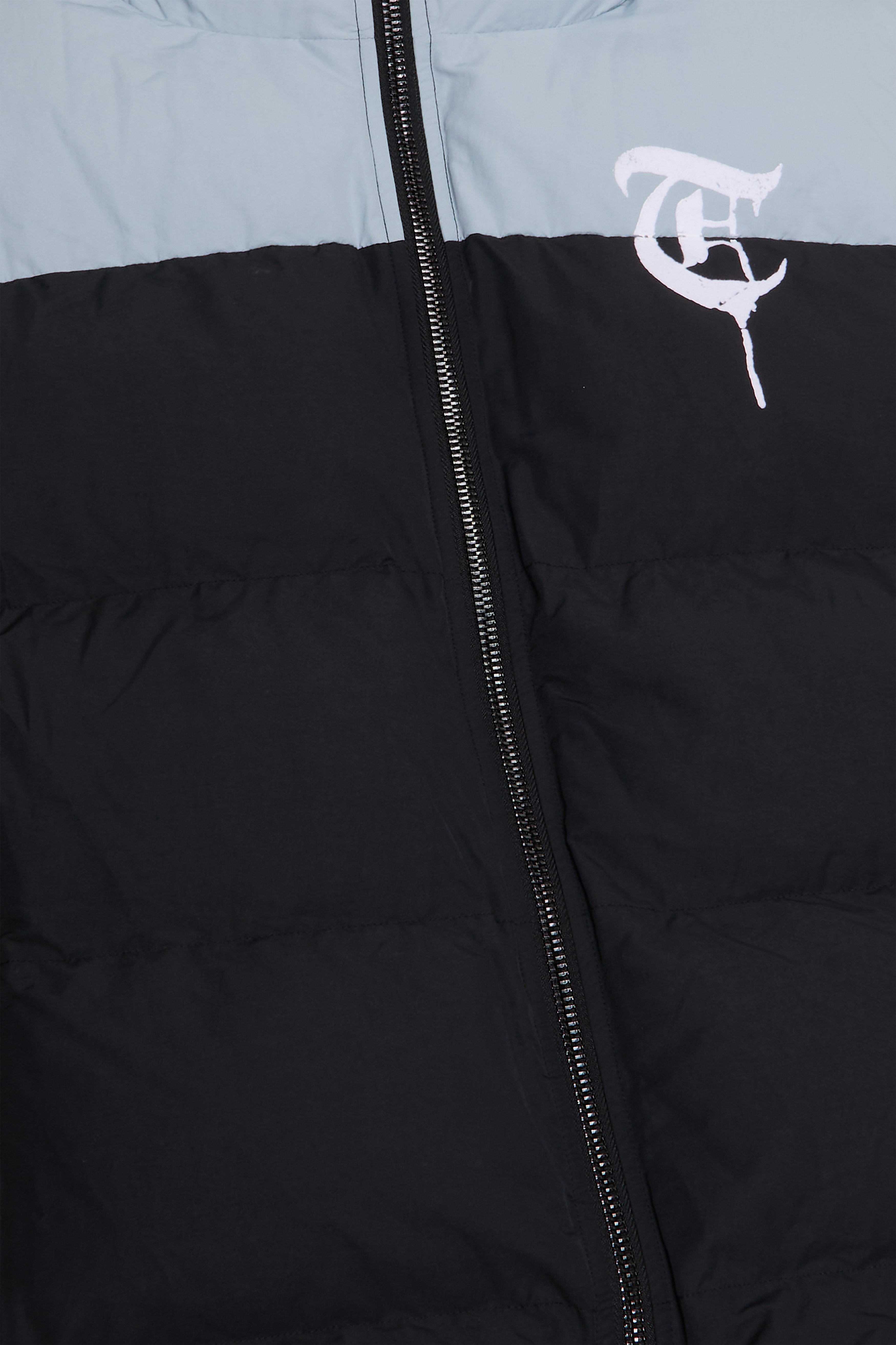 Sale "AURORA" Blue/Black Bubble Vest