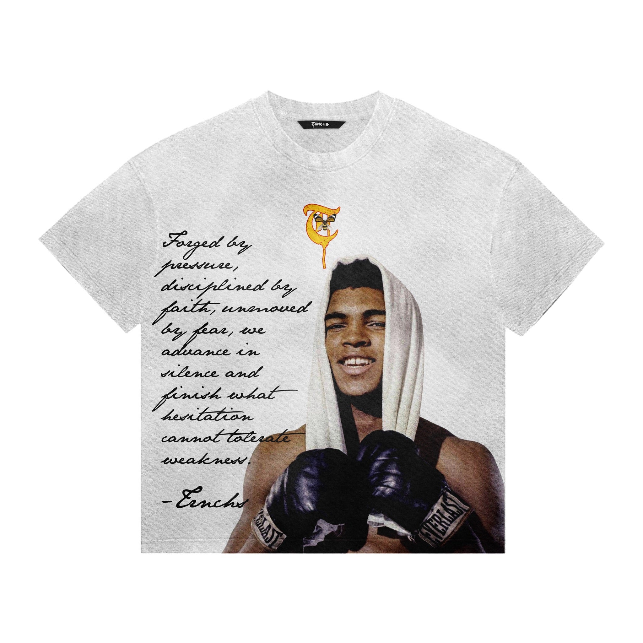 Muhammad Ali White Tee