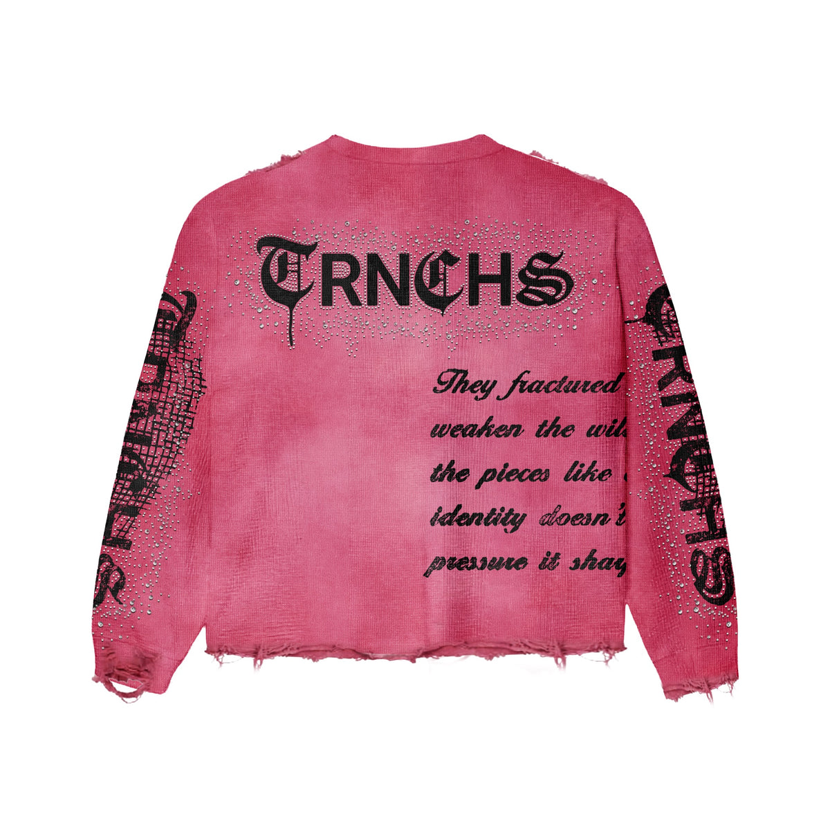 Sharpened Identity Fuchsia Crewneck