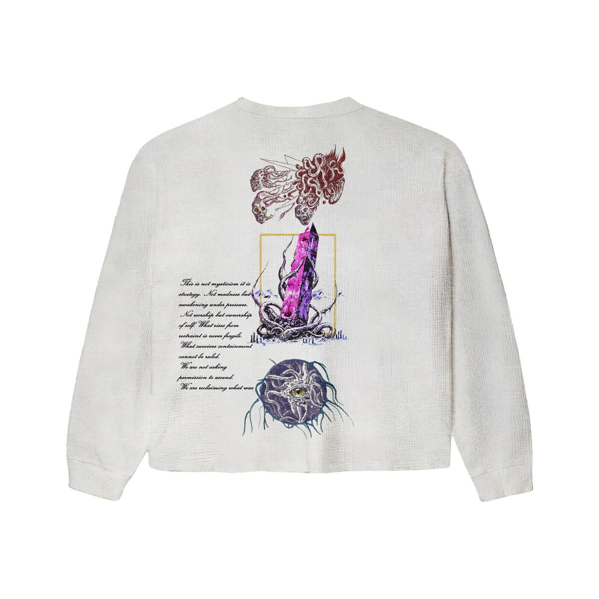 Awakening White Crewneck
