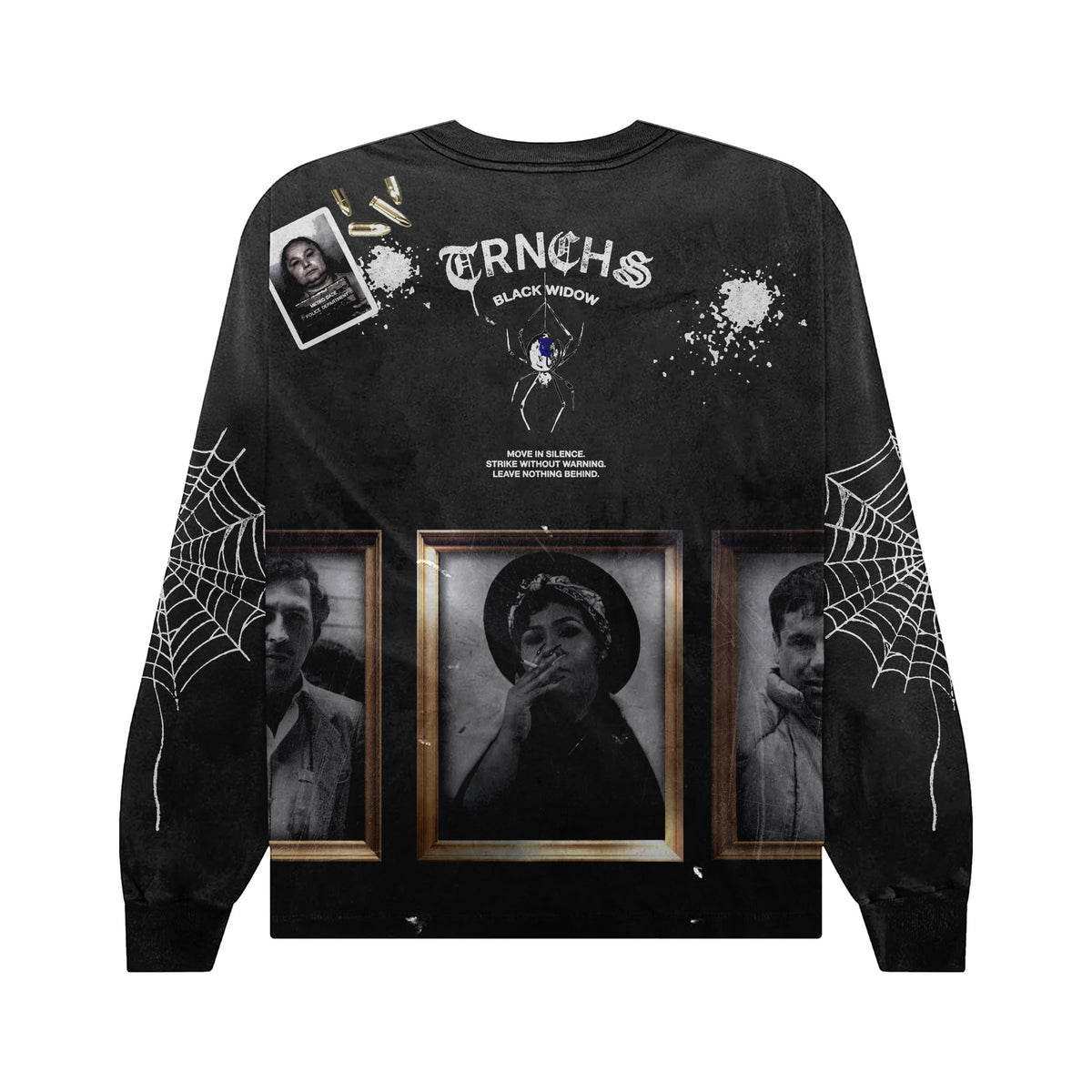 Black Widow Black Crewneck