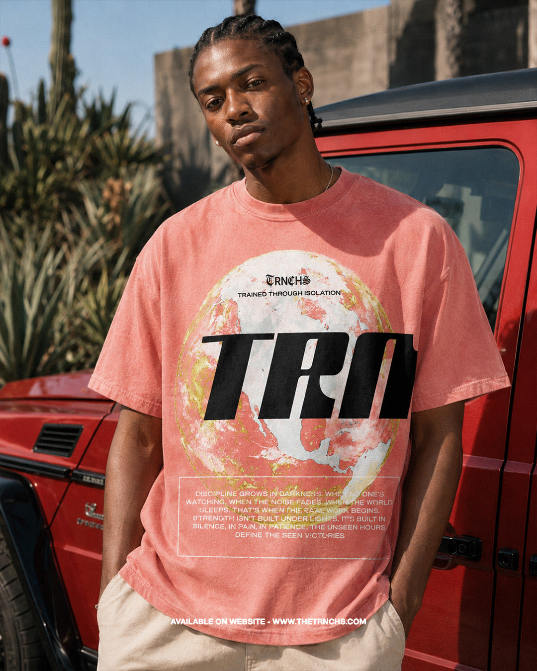 ISOLATION Orange Tee -