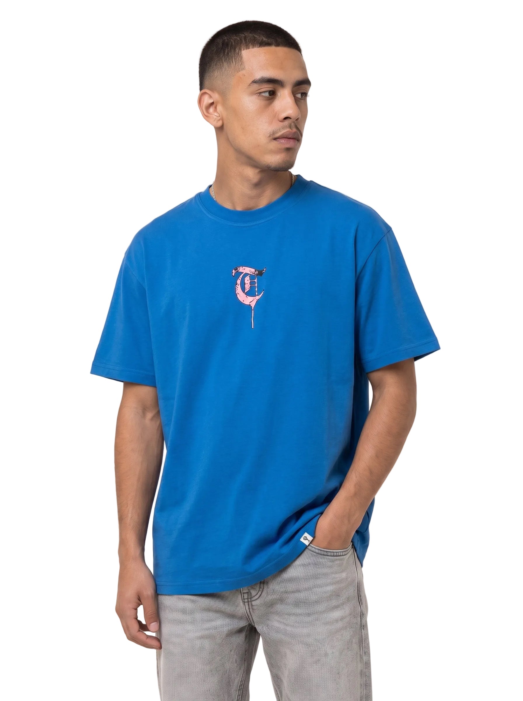 "CASH COW" Sky Blue Tee