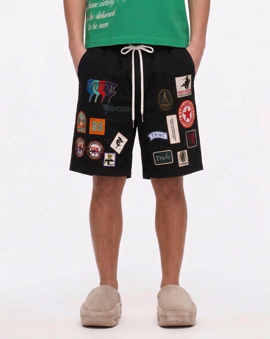 "COLLECTION" Black Shorts