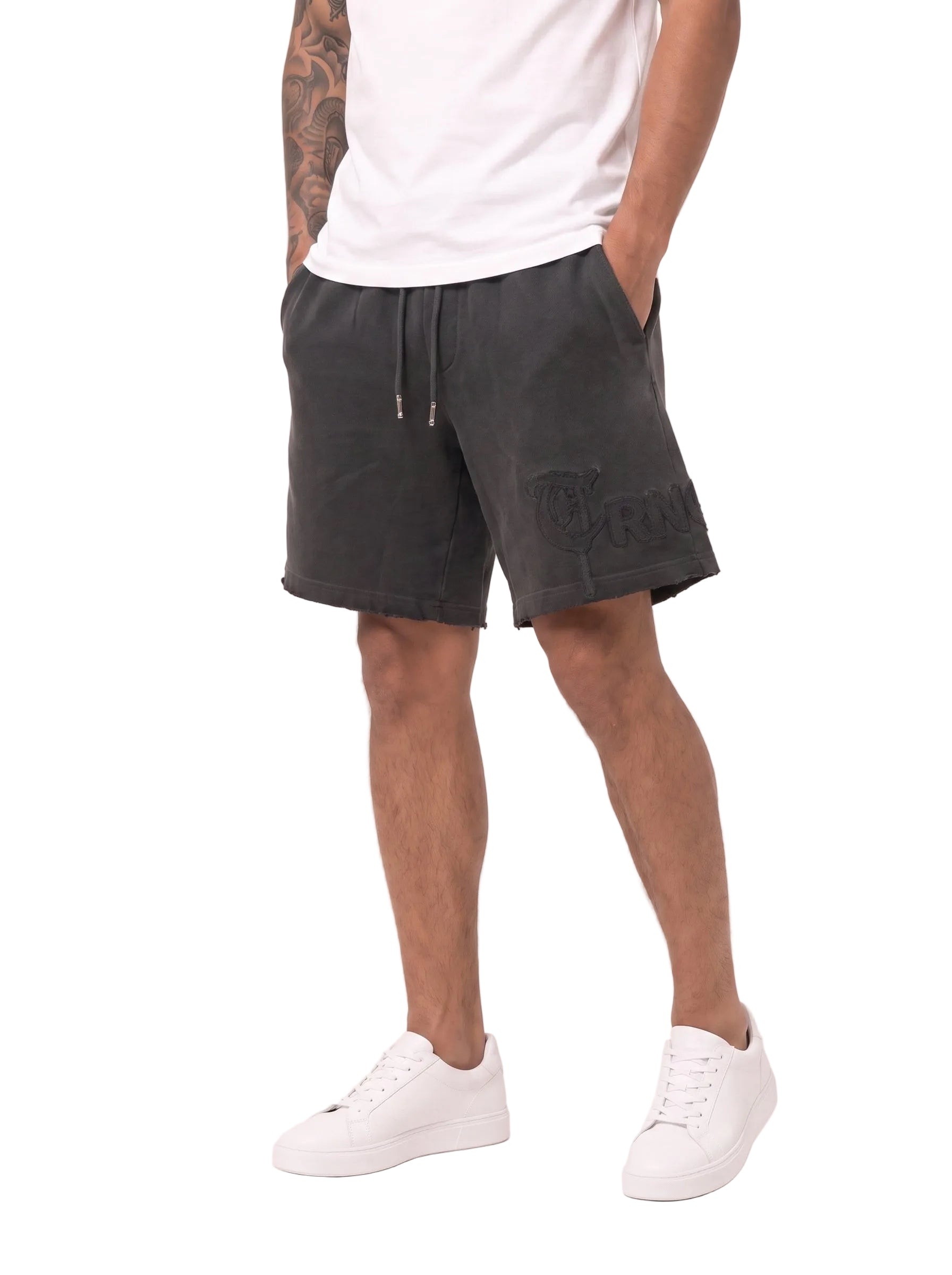 "MAWADA" Black Shorts