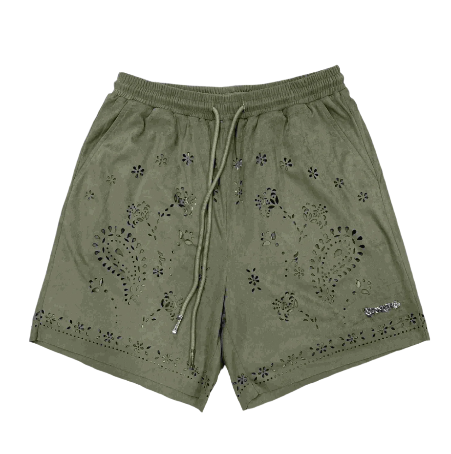 "EISABA" Olive Shorts