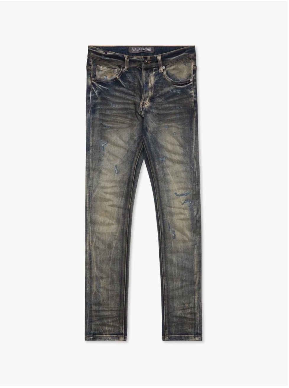 Monarch Faded Vintage Skinny Fit Jeans