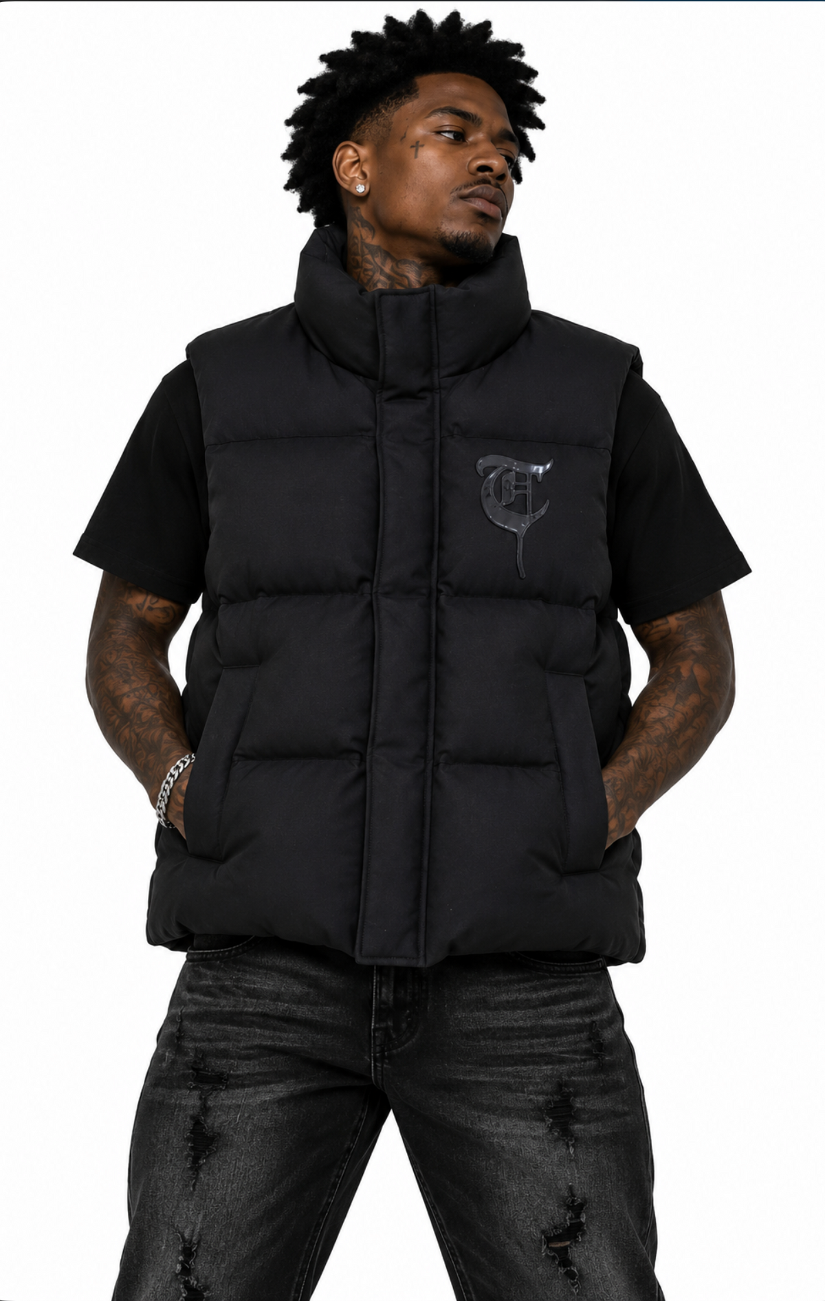 BLACKOUT Black vest-