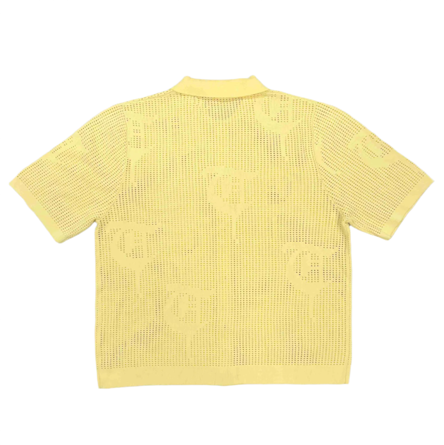 "BAHR" Light Yellow Button Up