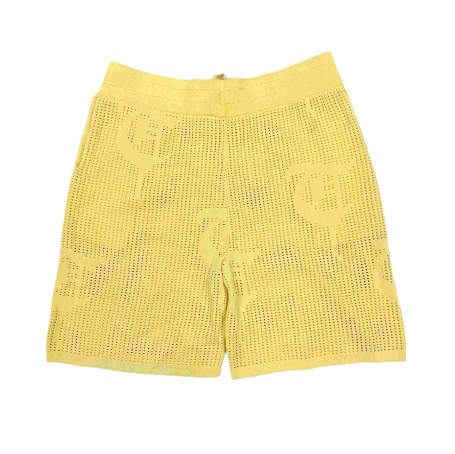 "BAHR" Light Yellow Shorts
