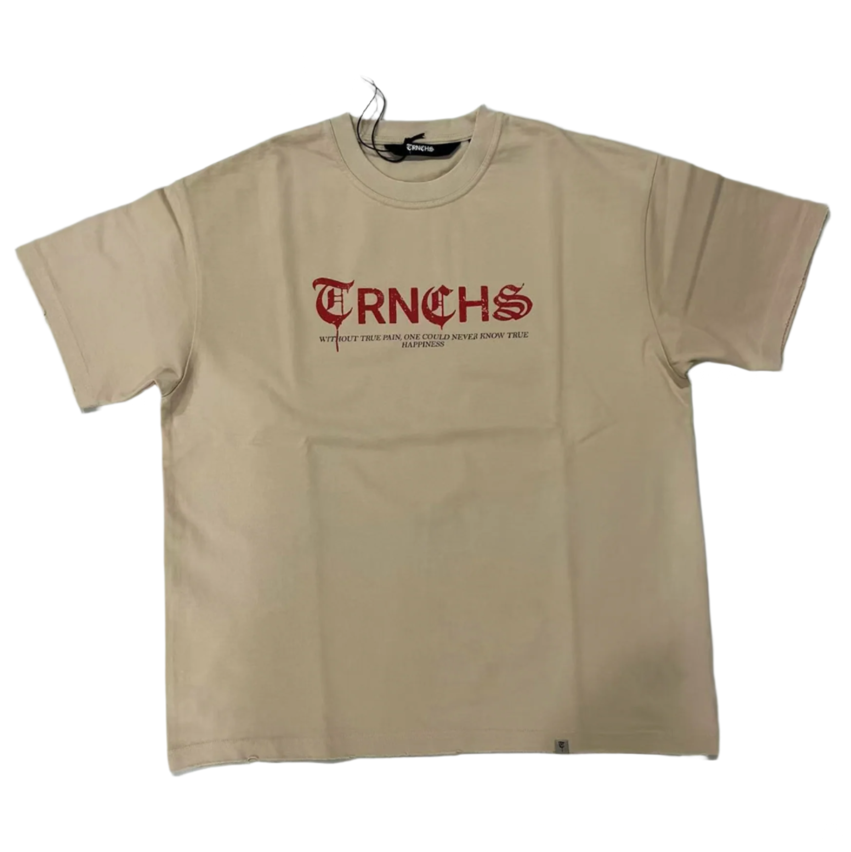"GREAT PAIN" Cream Tee