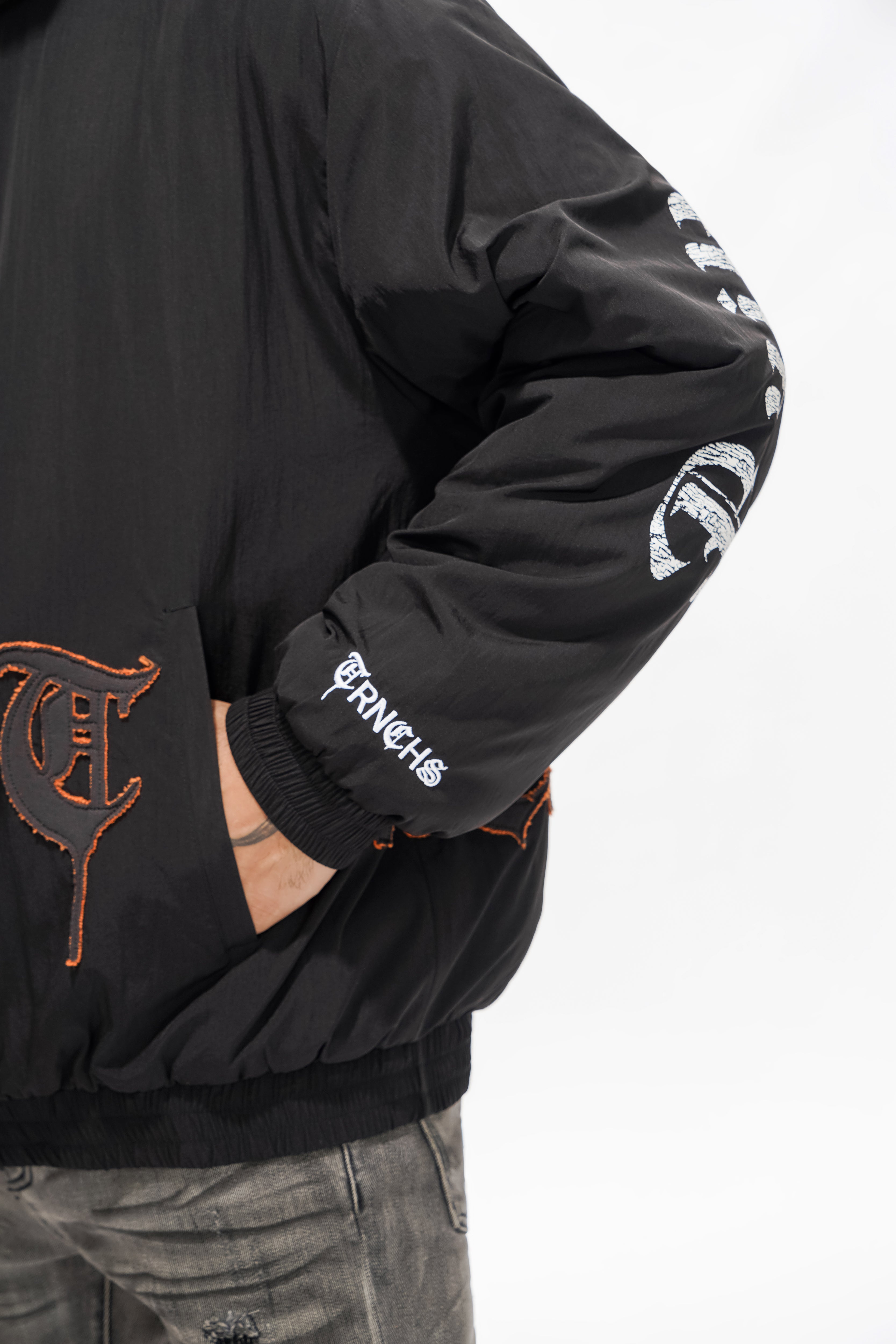 HEAVEN'S ARMOR Schwarzer Hoodie