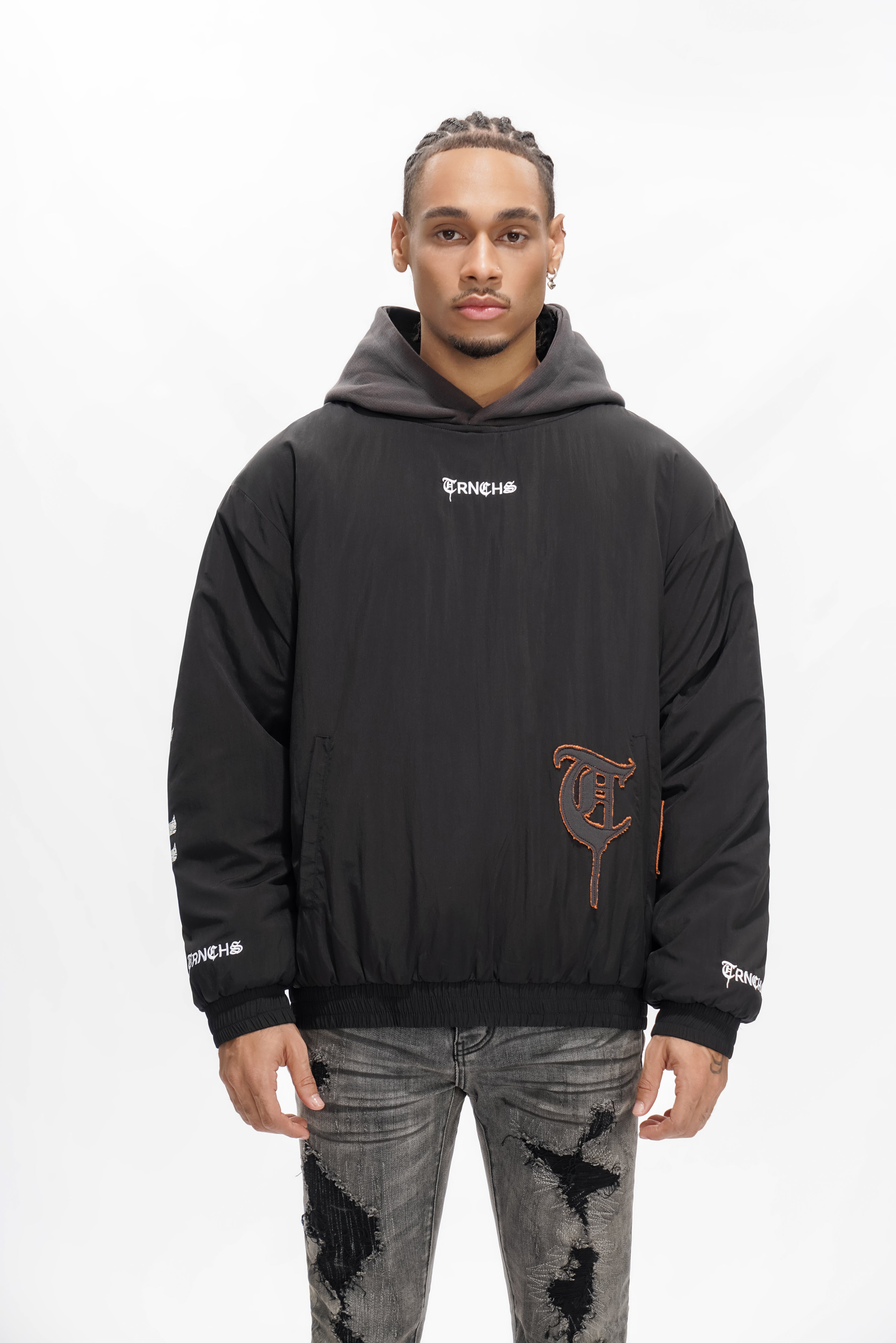 HEAVEN'S ARMOR Schwarzer Hoodie