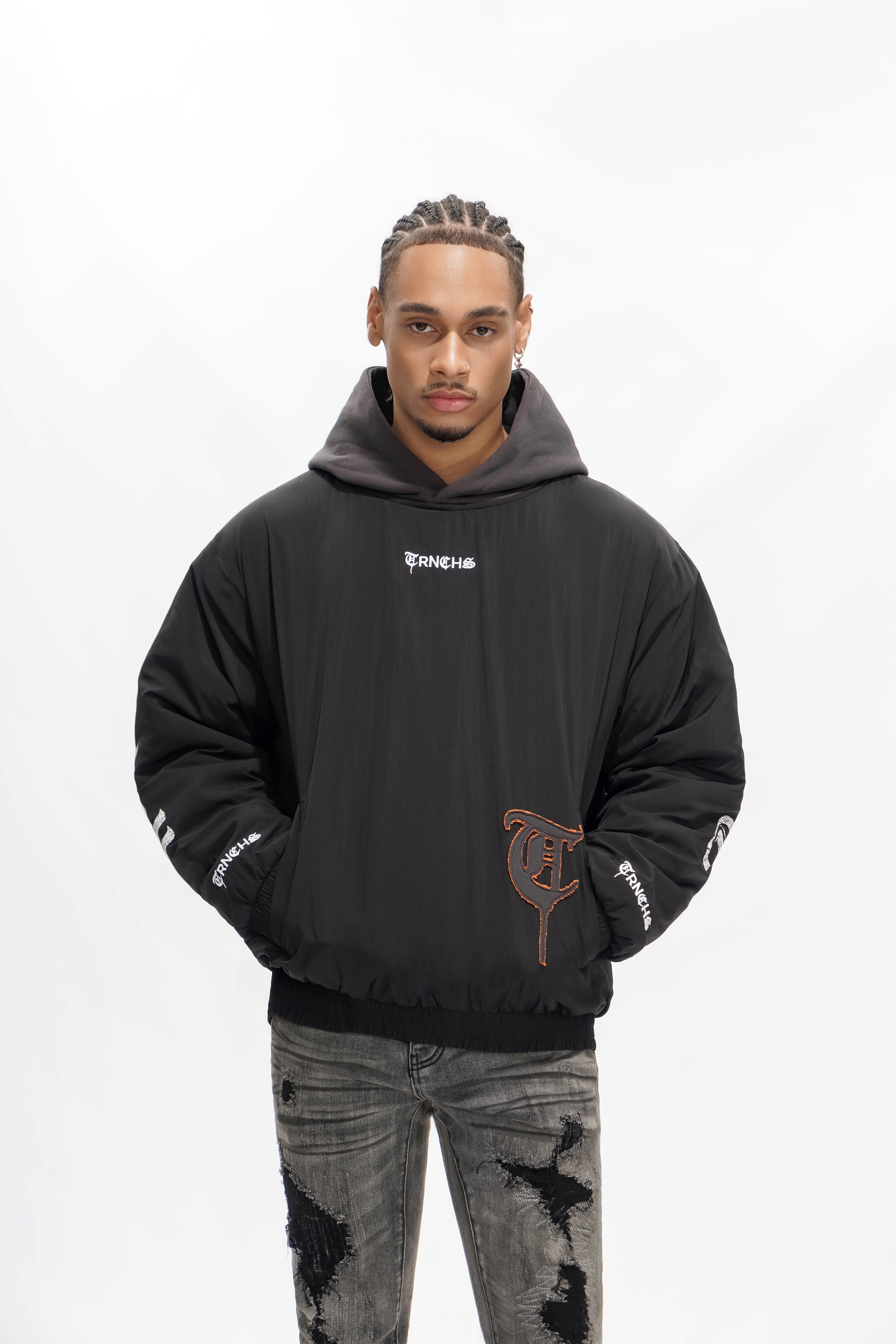 HEAVEN'S ARMOR Schwarzer Hoodie