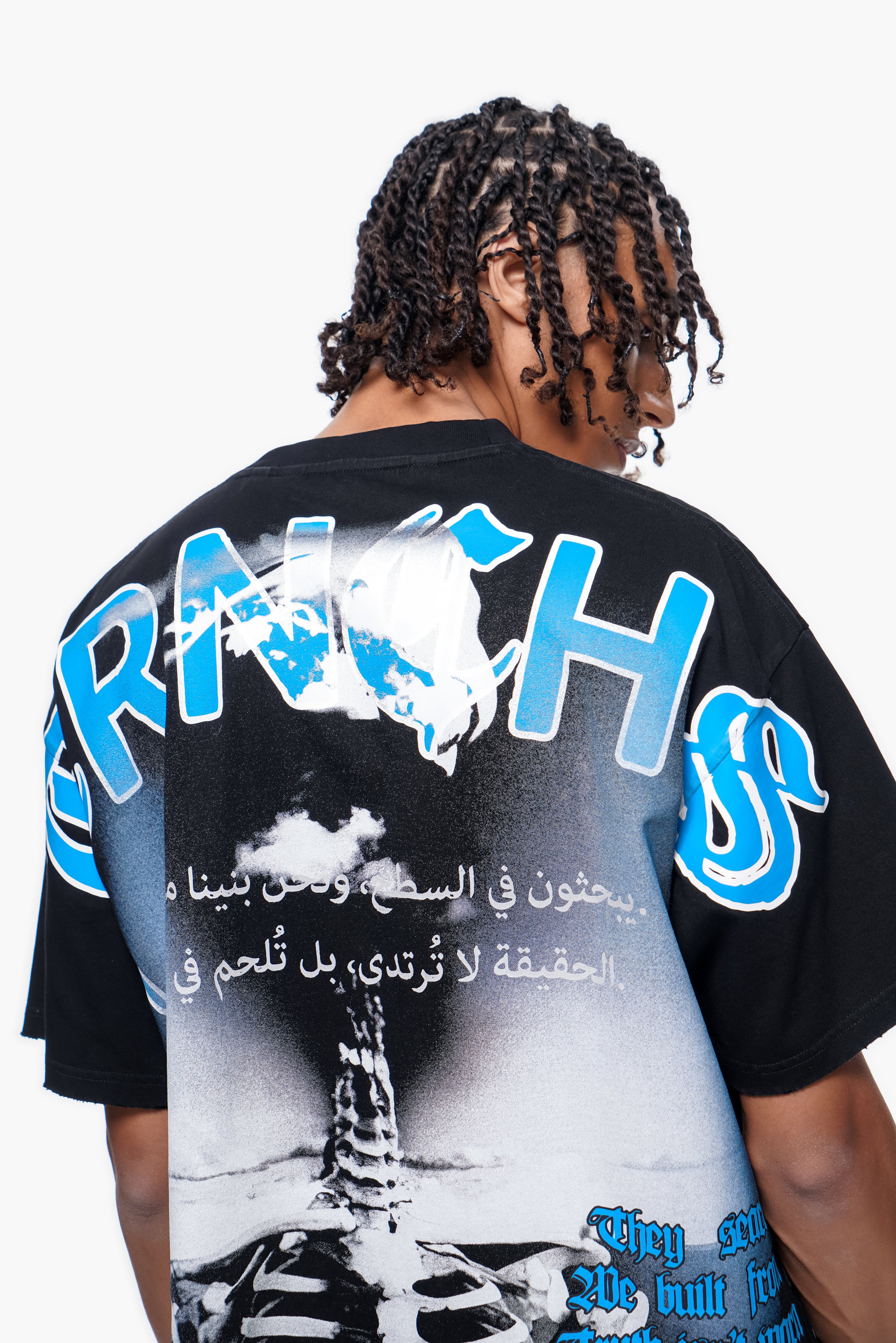 "FORGED FROM BONE" Black Tee