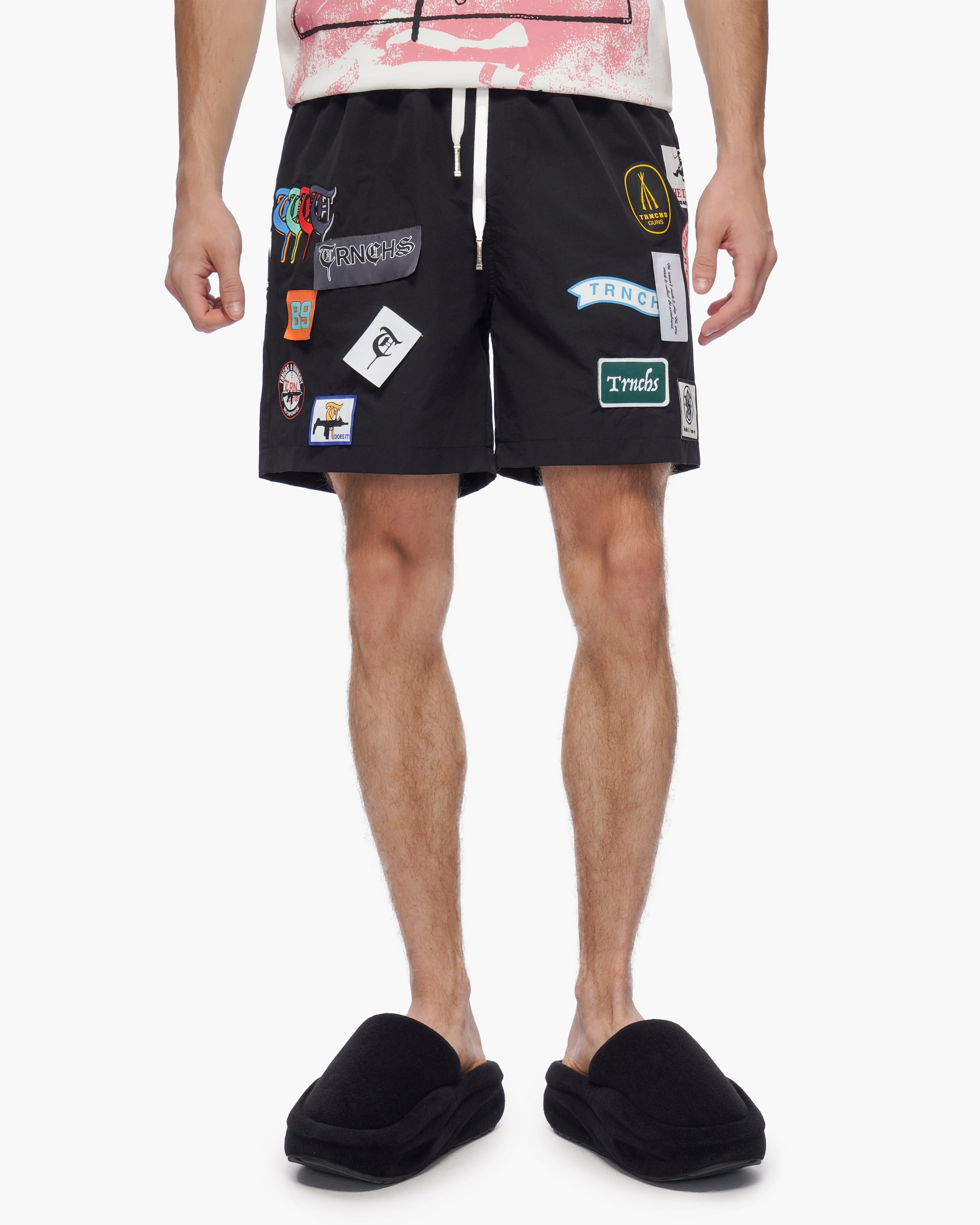 "COLLECTION" Black Shorts