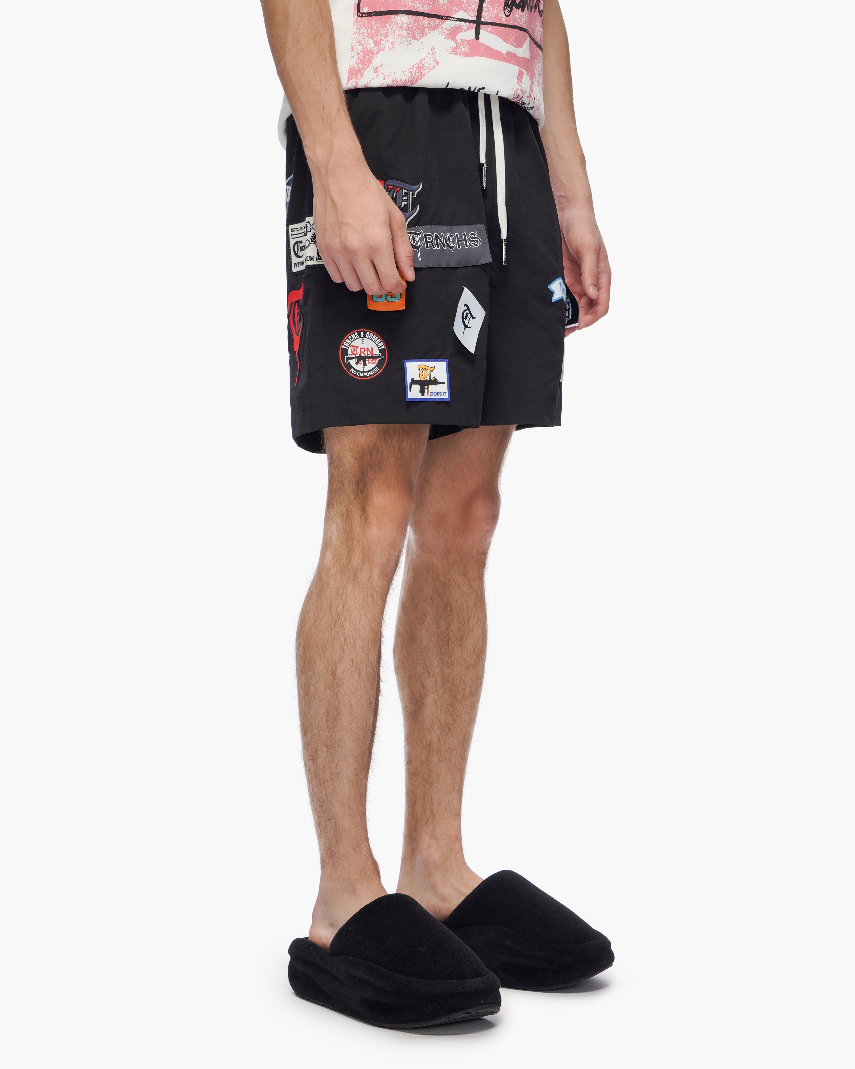 "COLLECTION" Black Shorts
