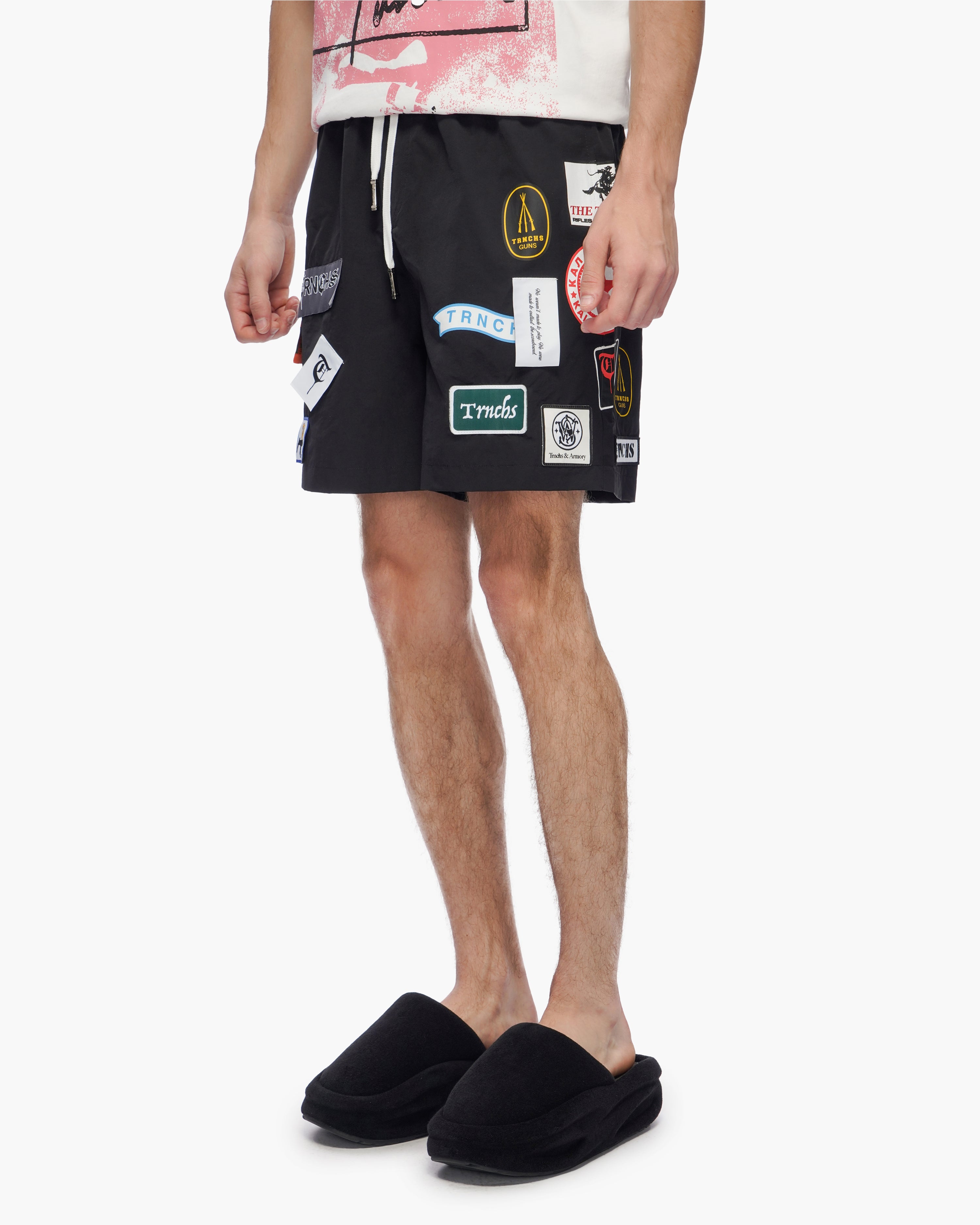 "COLLECTION" Black Shorts