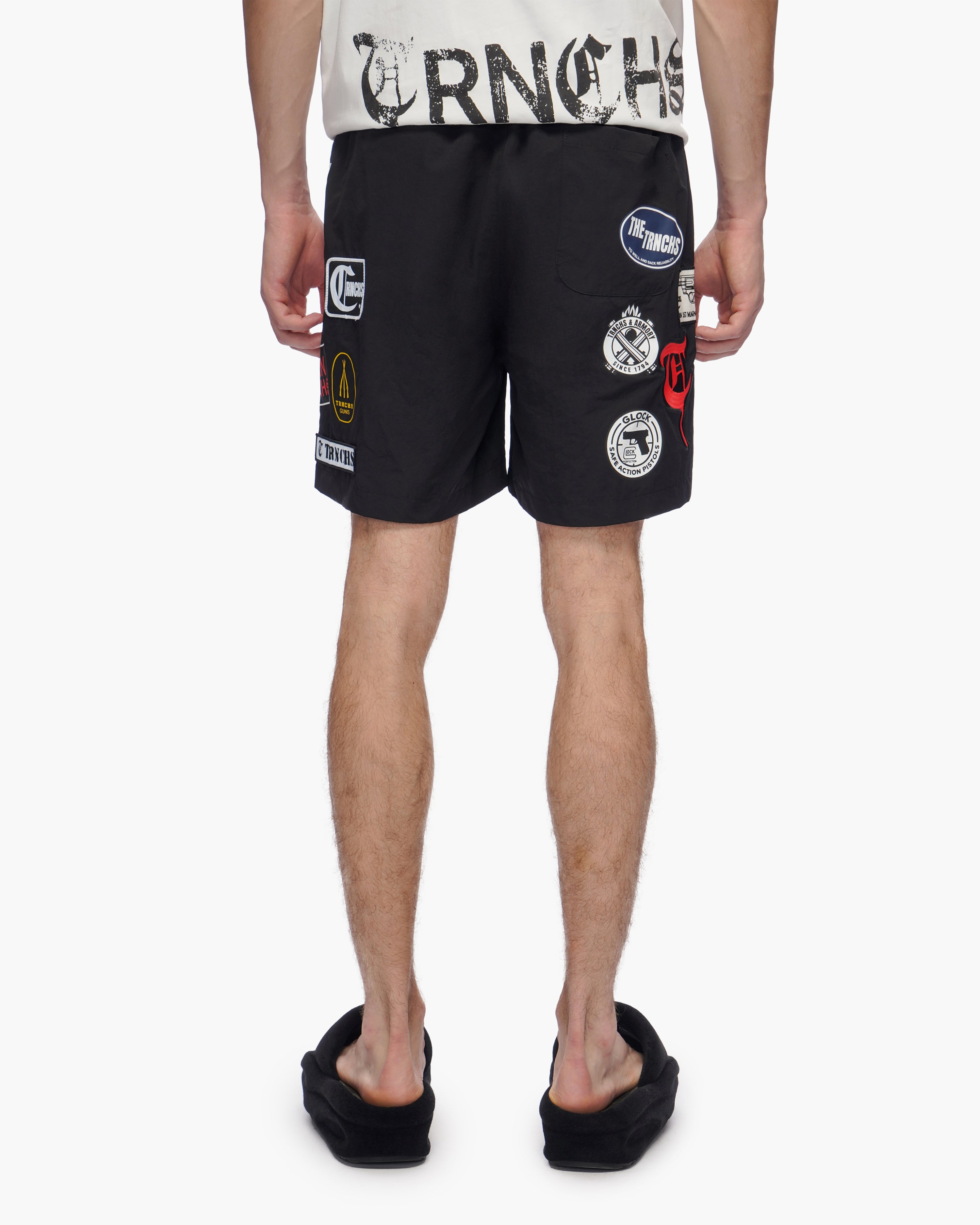 "COLLECTION" Black Shorts