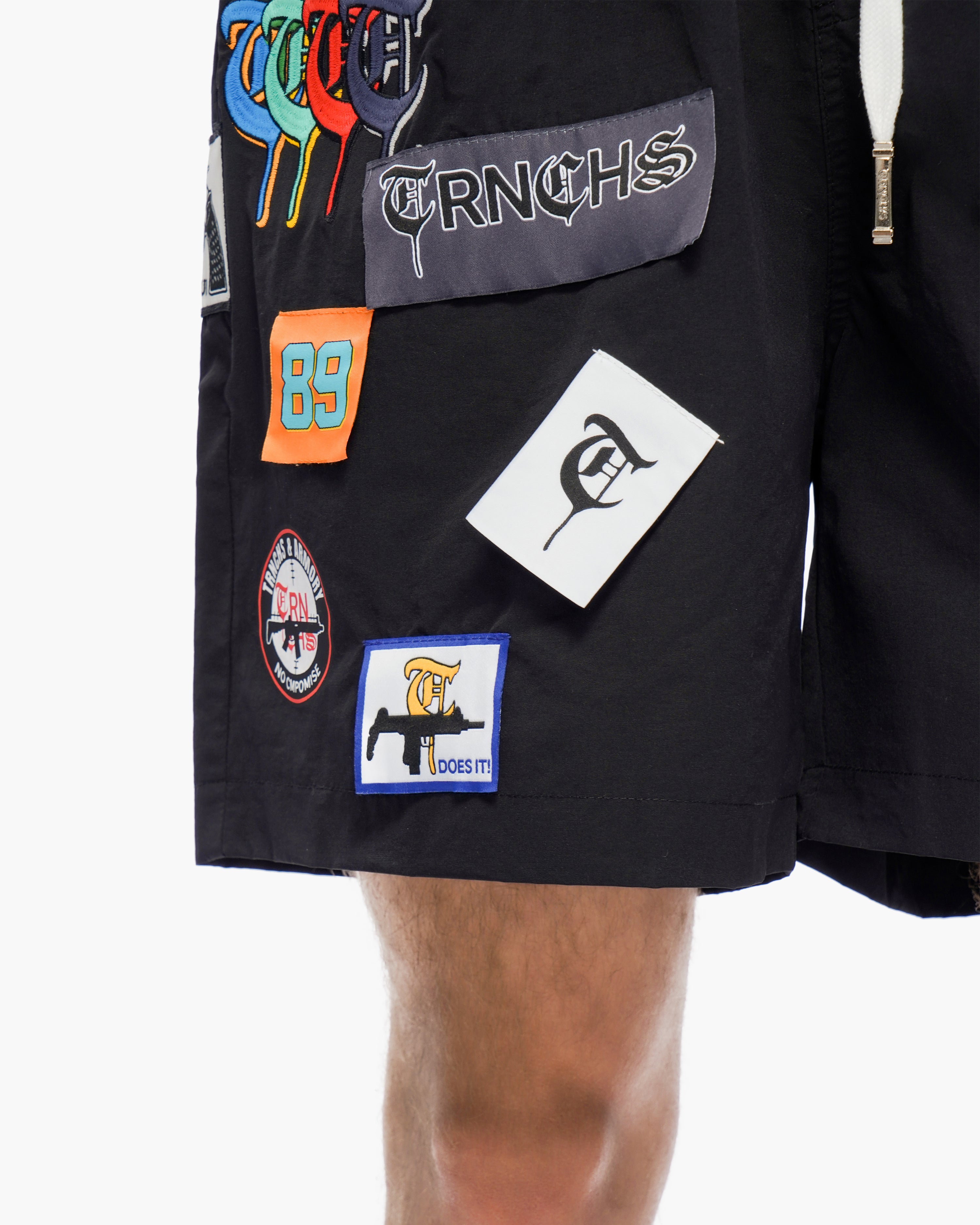 "COLLECTION" Black Shorts