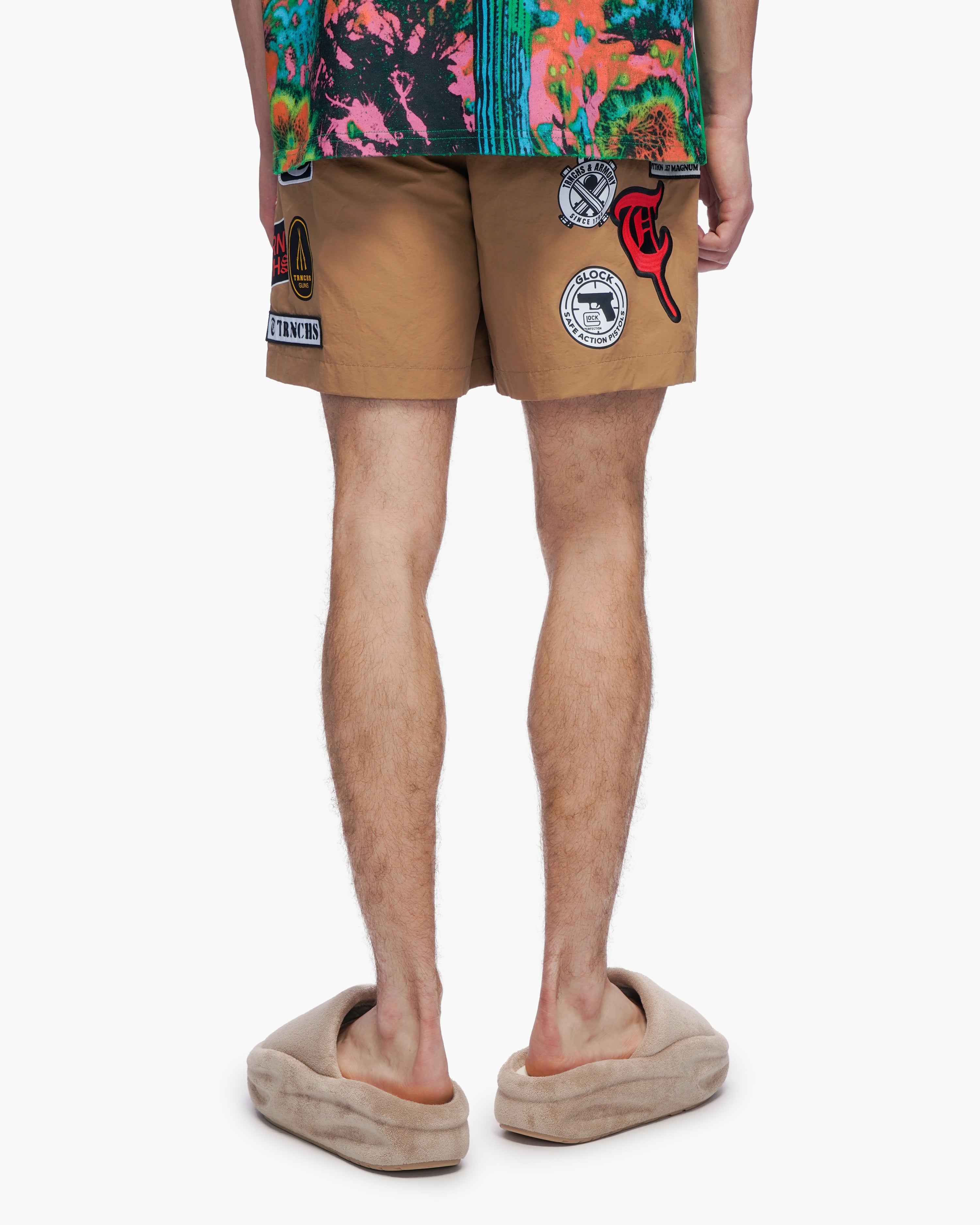 "COLLECTION" Khaki Shorts