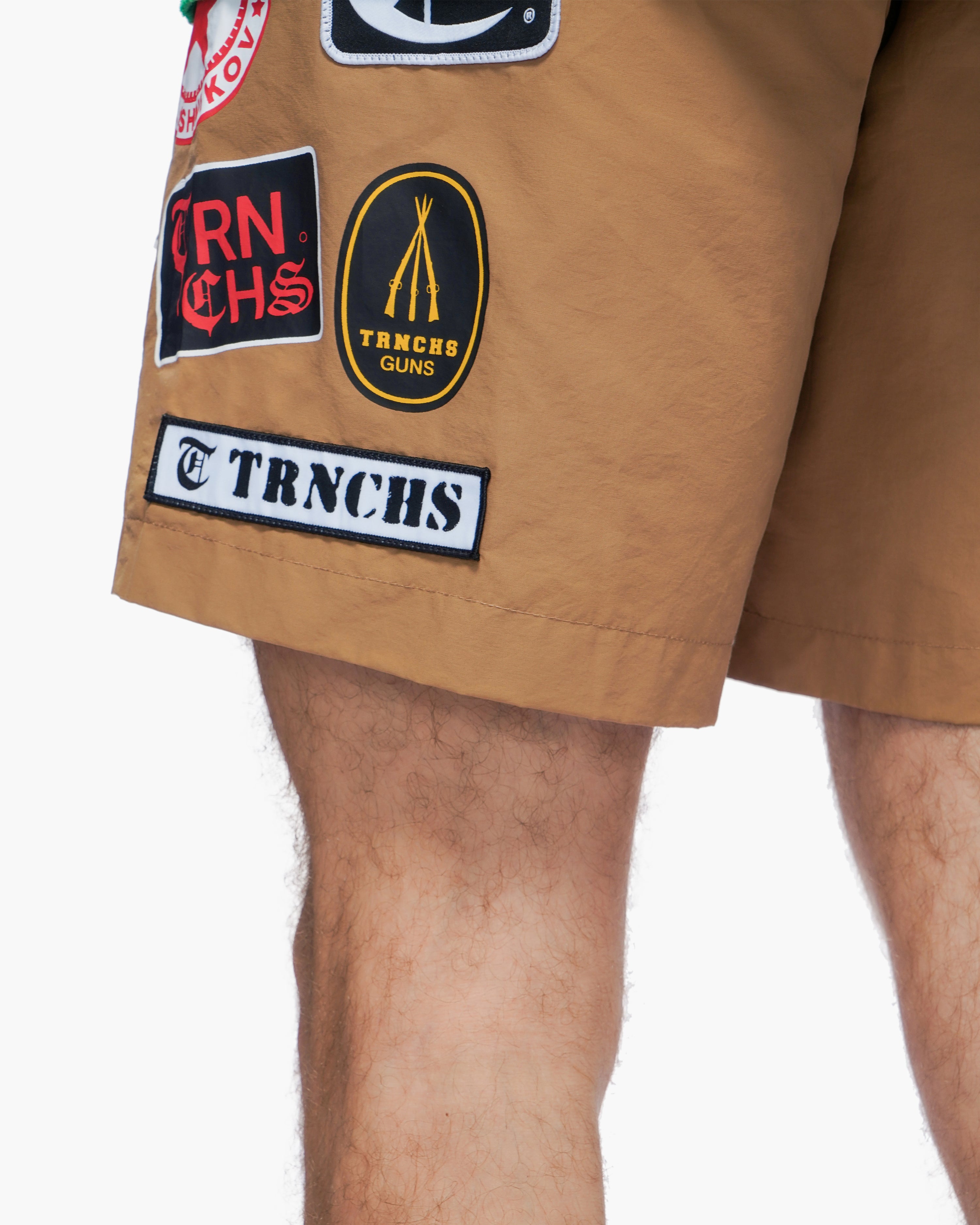 "COLLECTION" Khaki Shorts