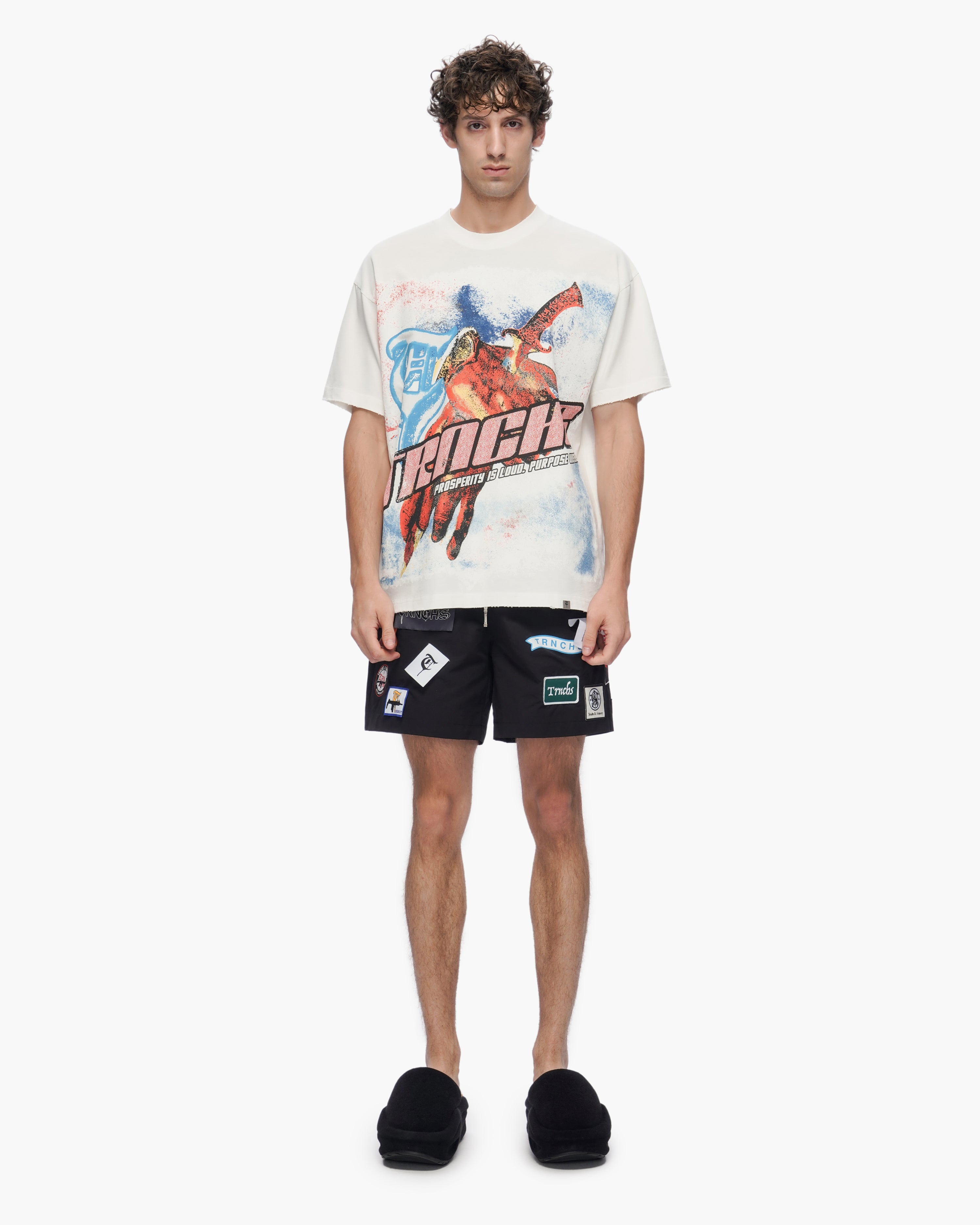 "BORN FROM CHAOS" White Tee