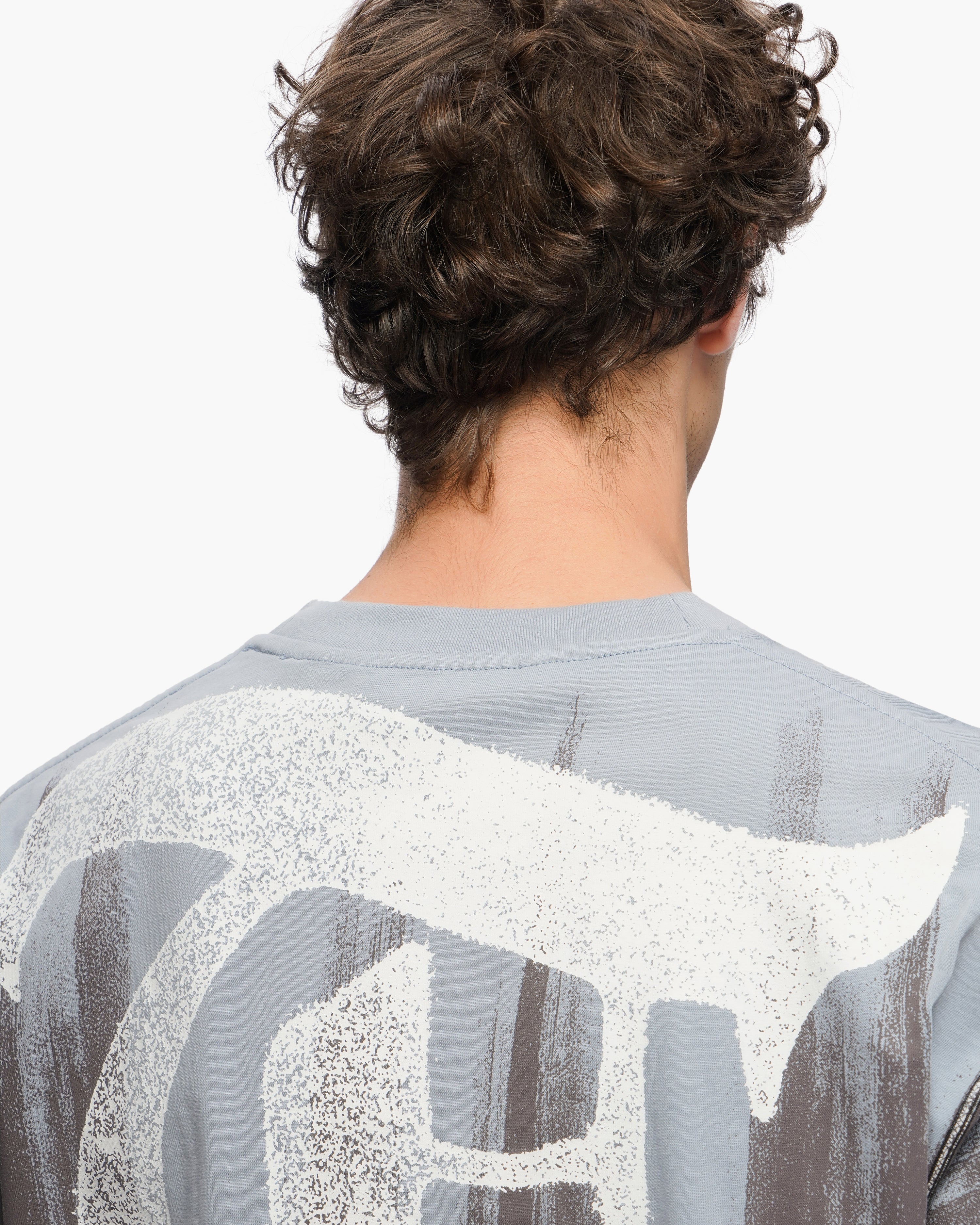"CONTROL" Blue Tee
