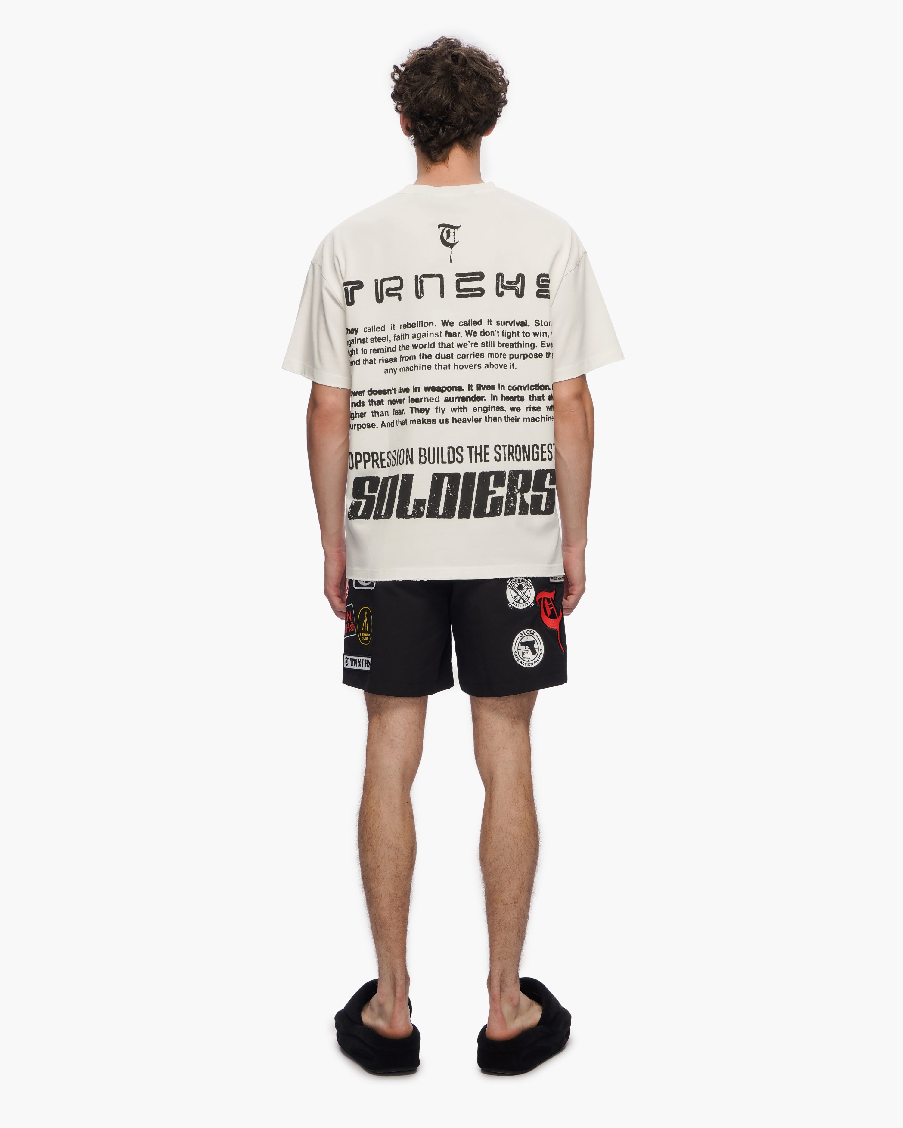 "OPPRESSION" White Tee