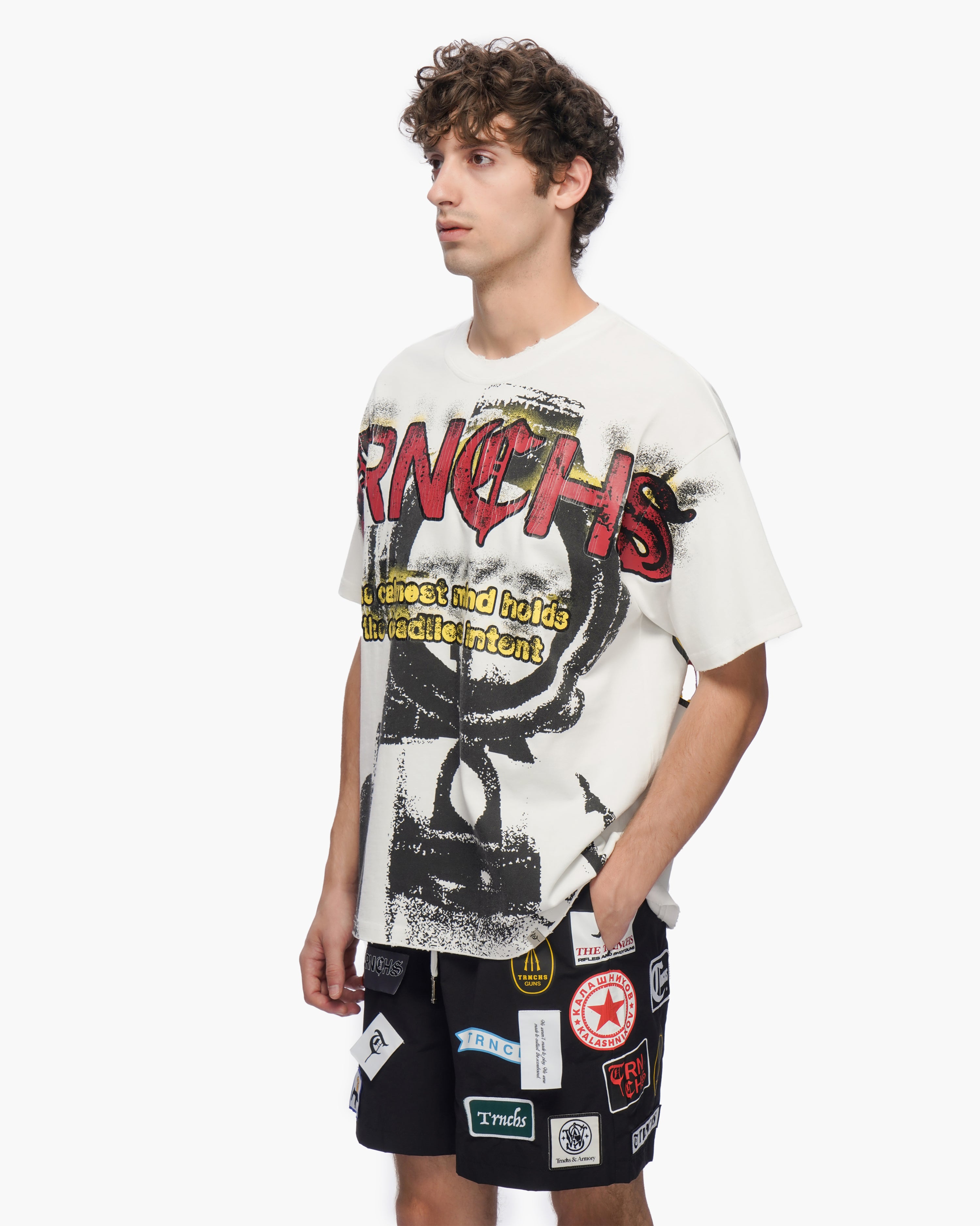 "DEADLY" White Tee