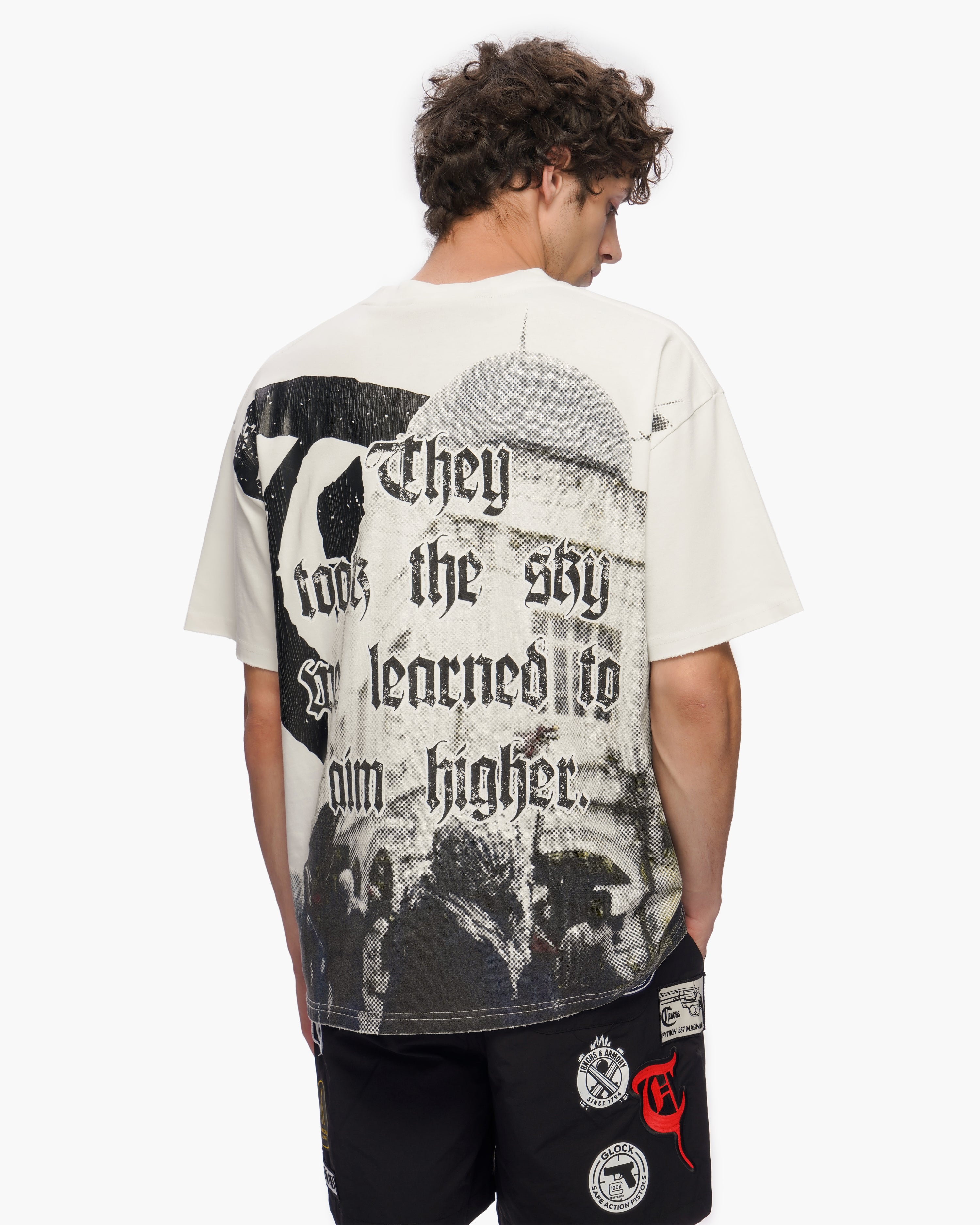 "BEYOND REACH" White Tee