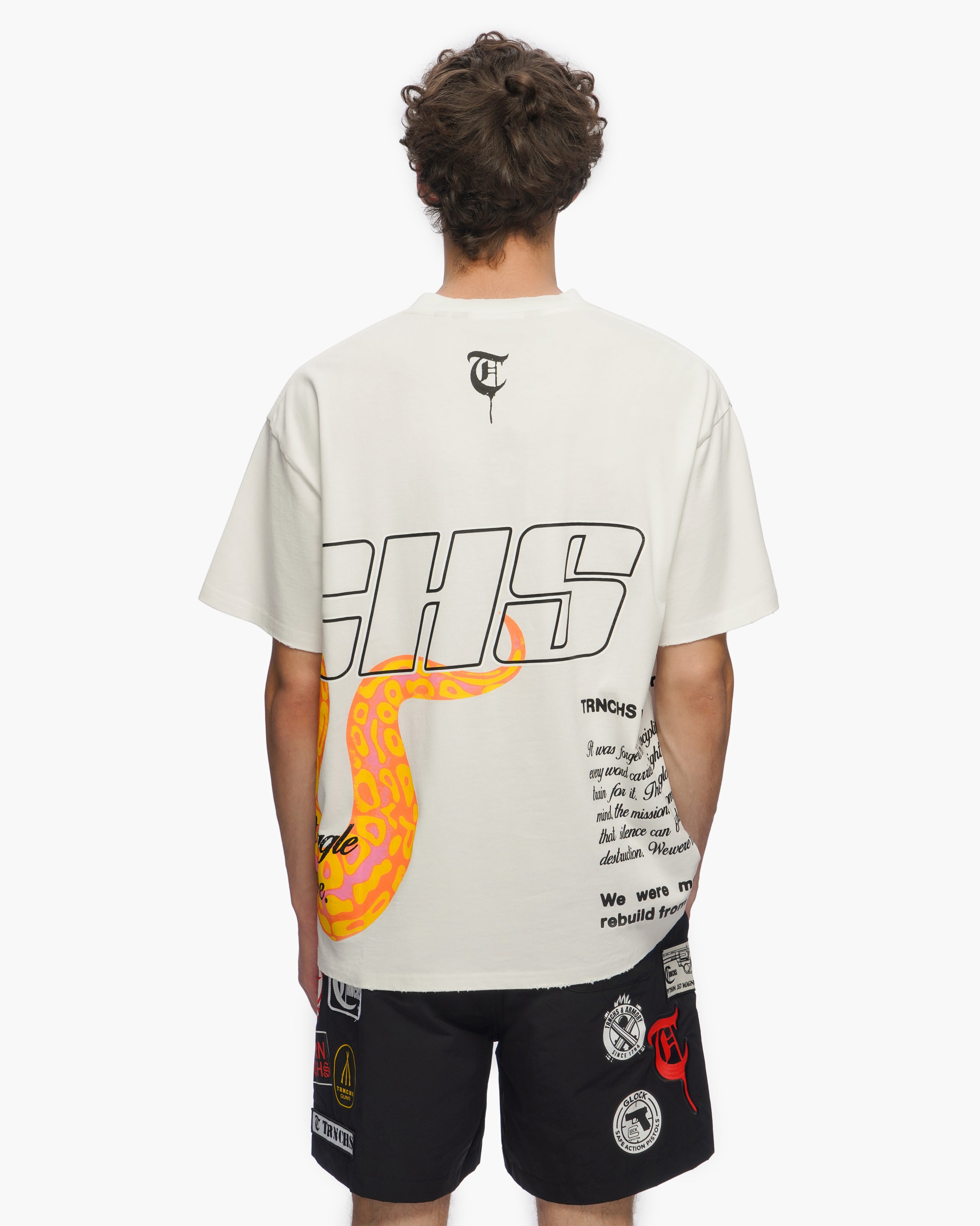 "FORGED BY STRUGGLE" White Tee