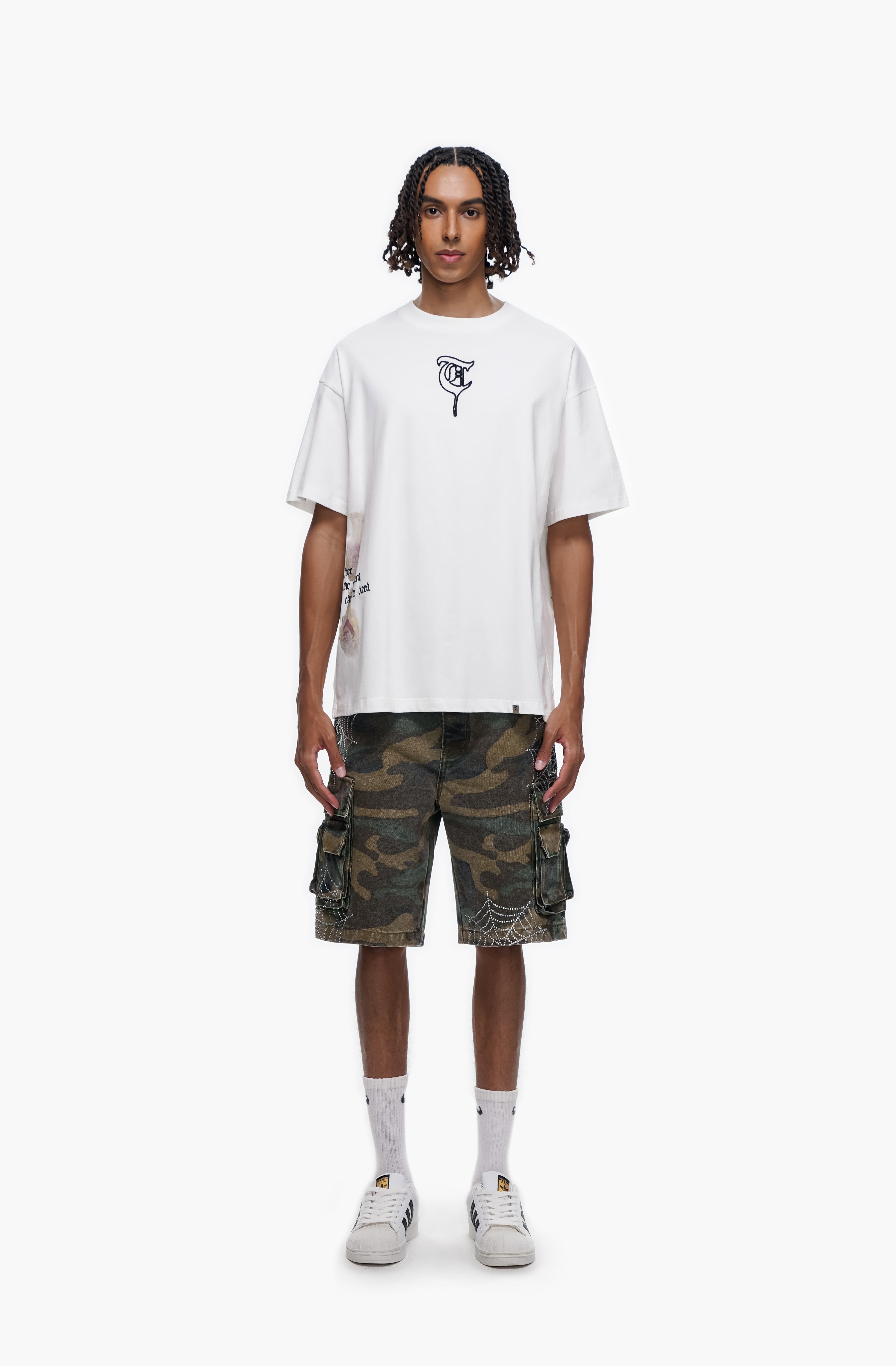 WEBLINE - Camo Cargo Shorts