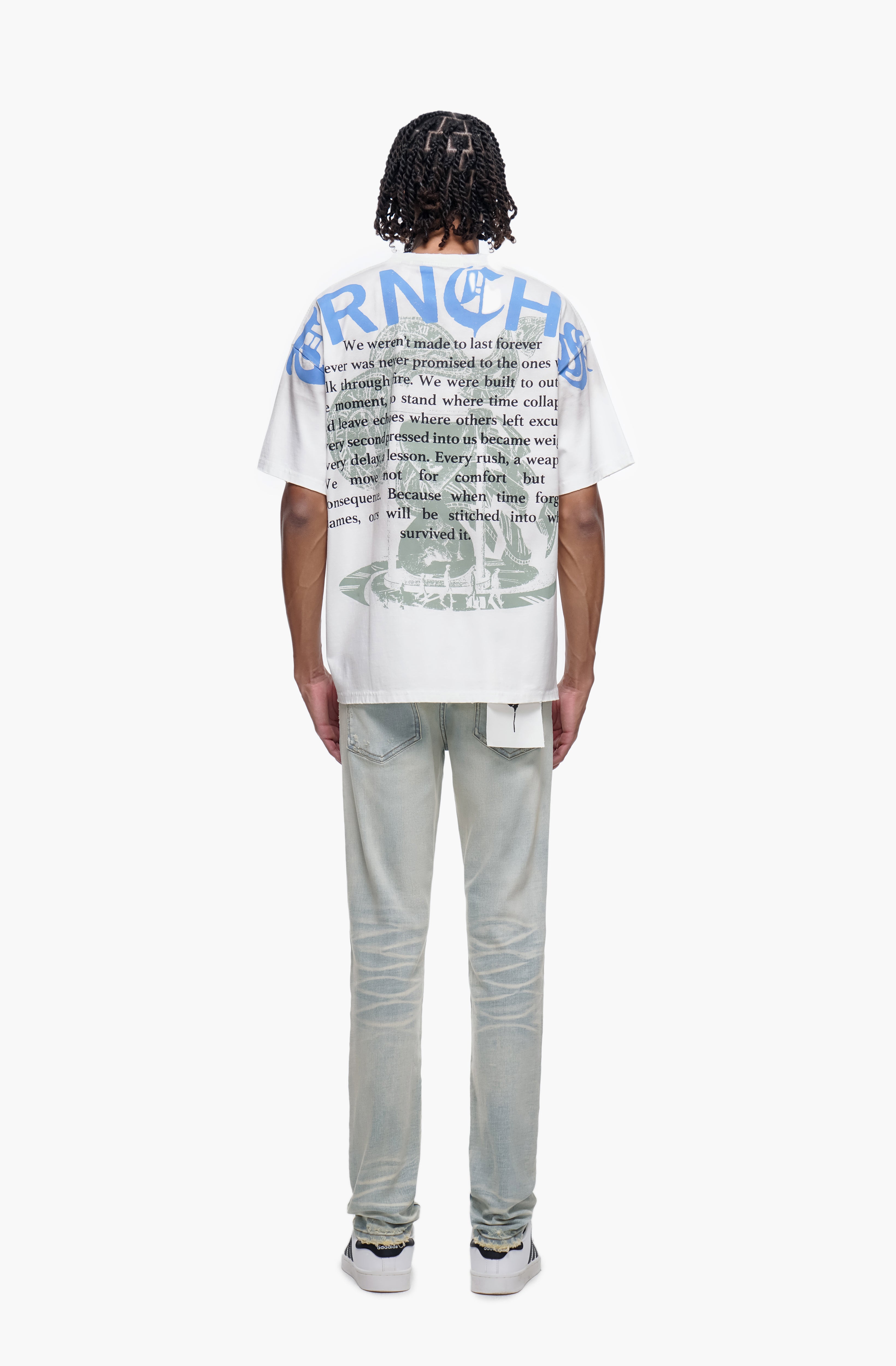 TYRANT - Light Blue Wash Skinny Denim