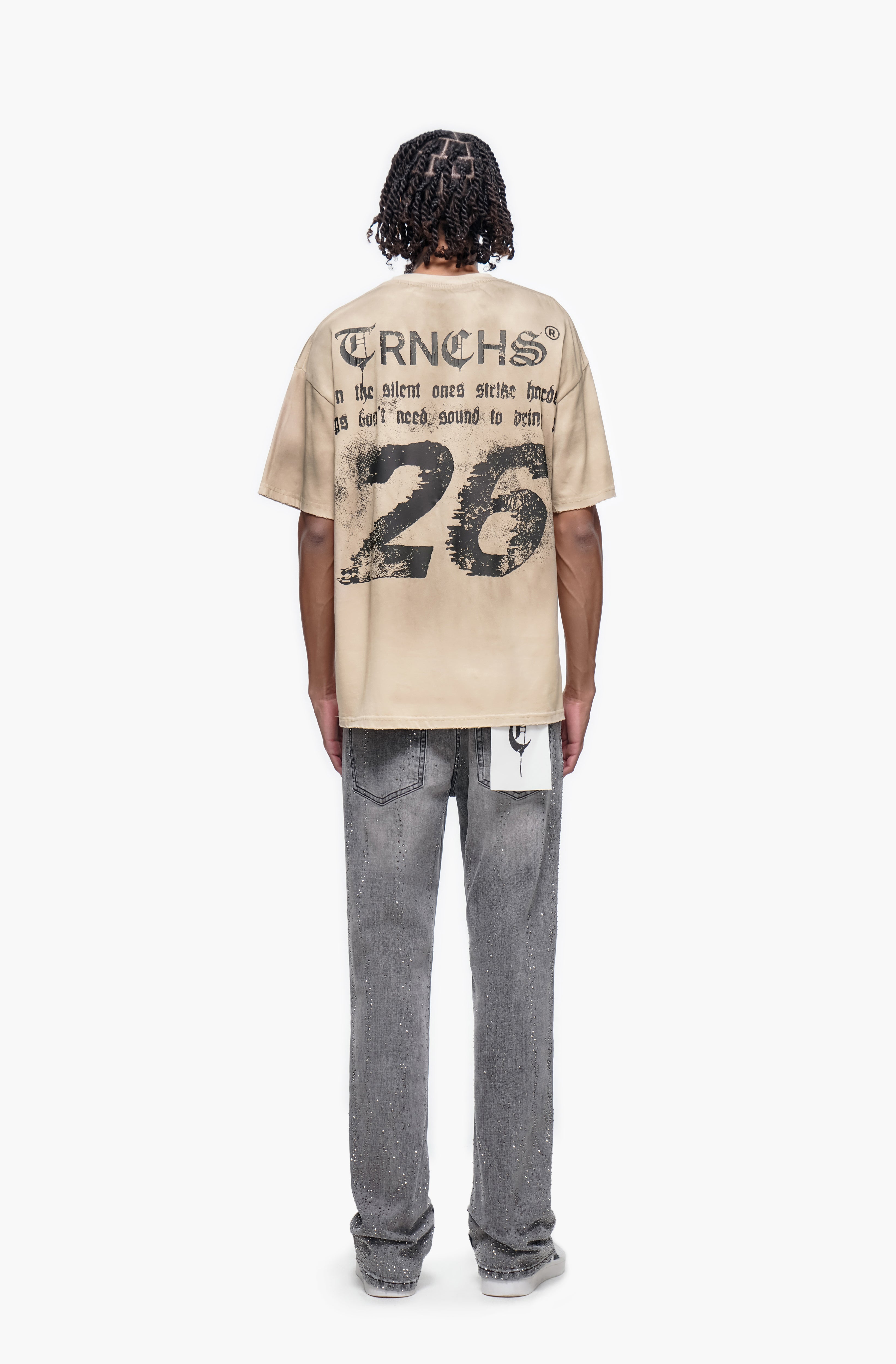 DICTATOR - Gray Wash Stacked Denim