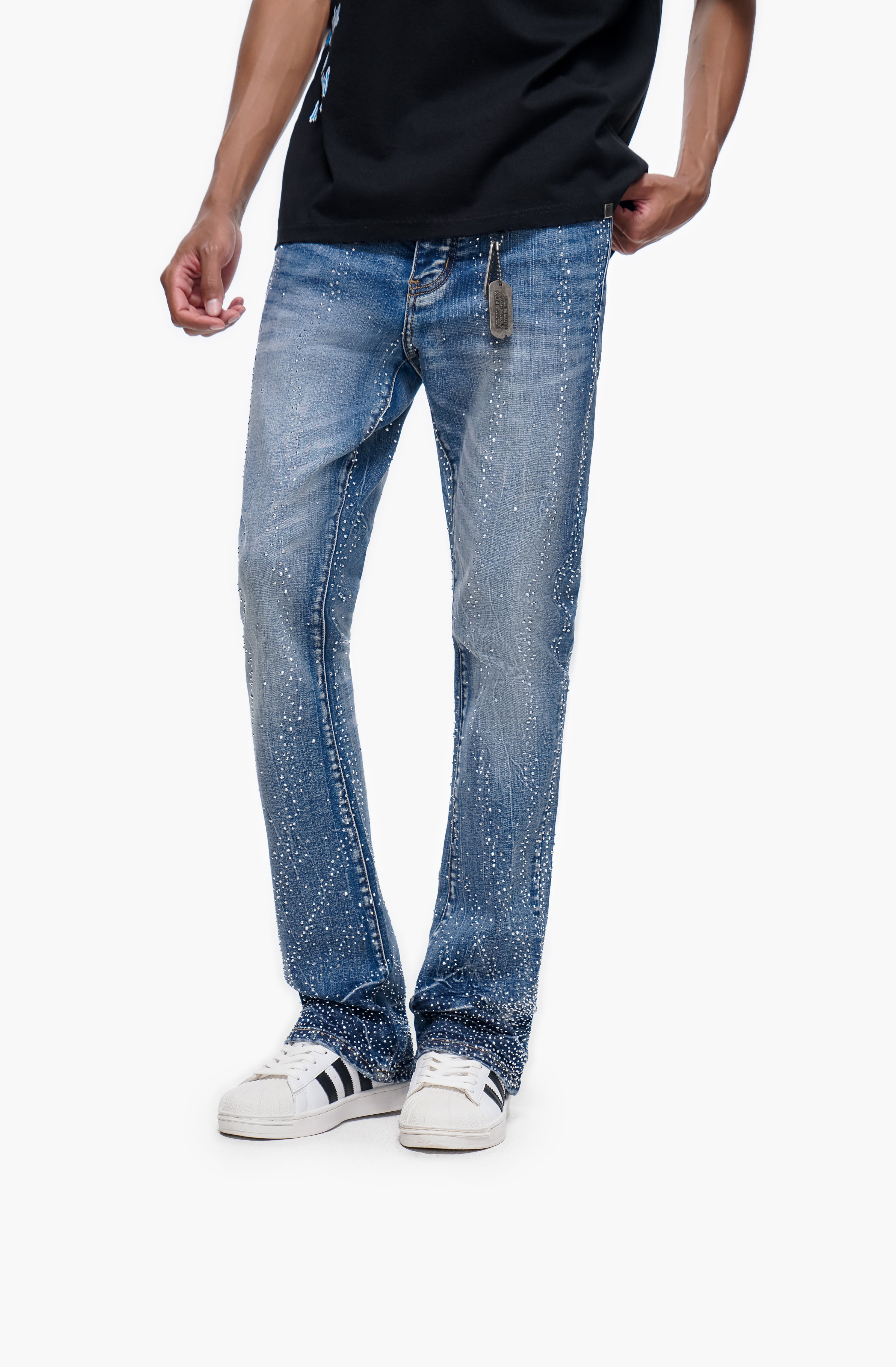 DICTATOR - Blue Wash Stacked Denim