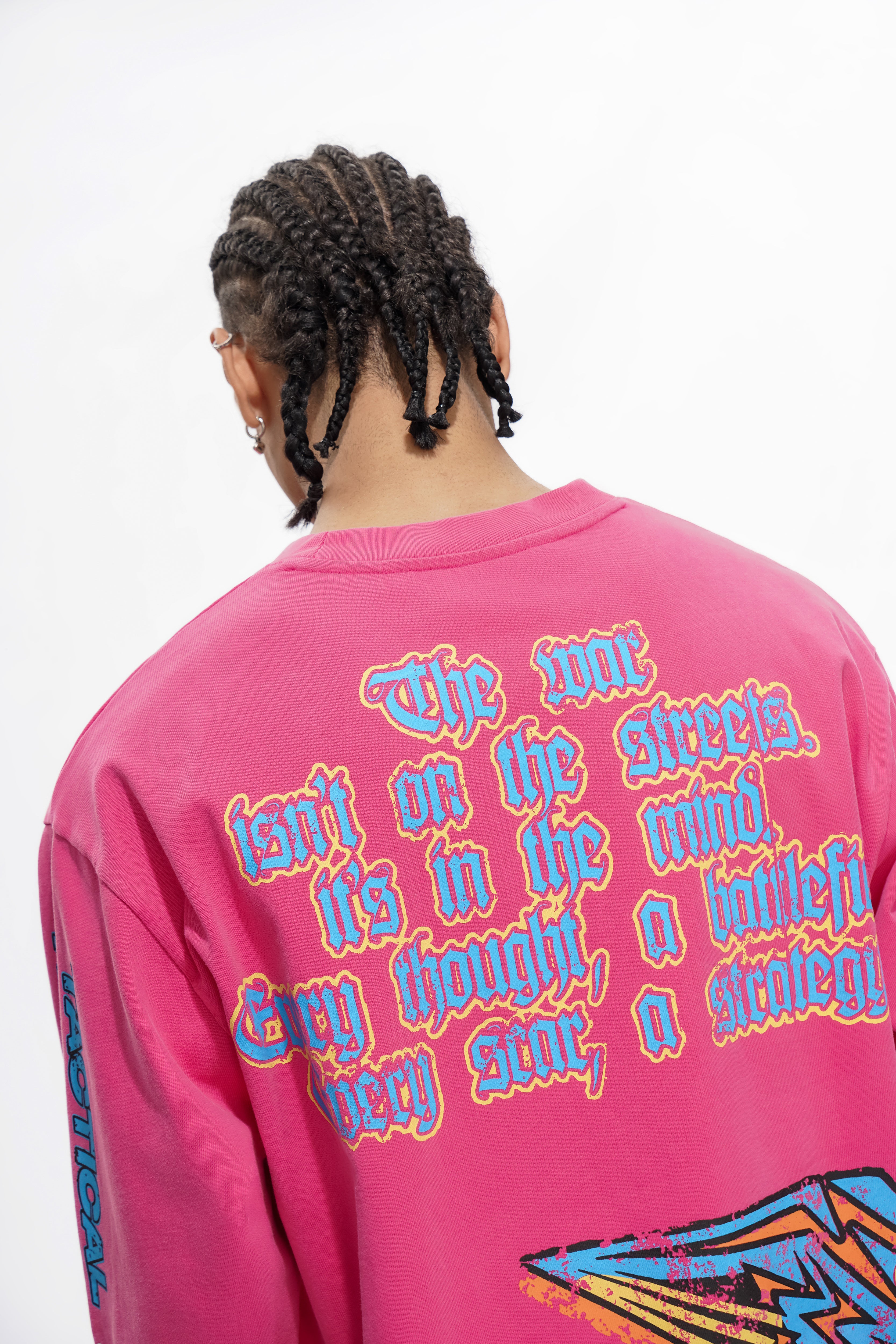 "TACTICAL STORM" Magenta Long Sleeve