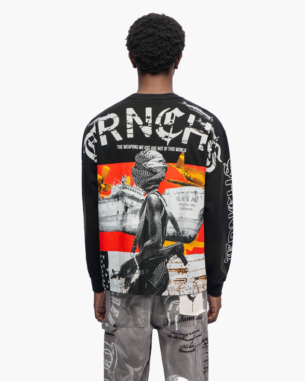 Resolve Black Crewneck