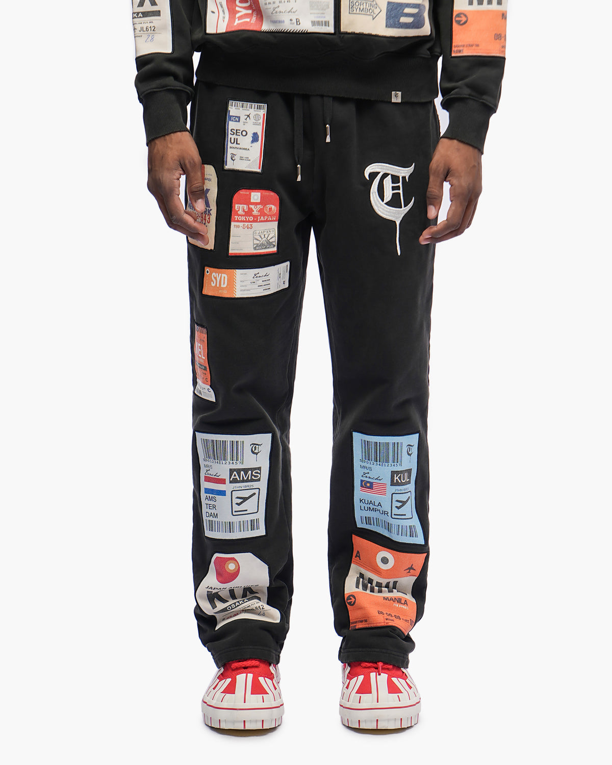 Airmail Black Pants