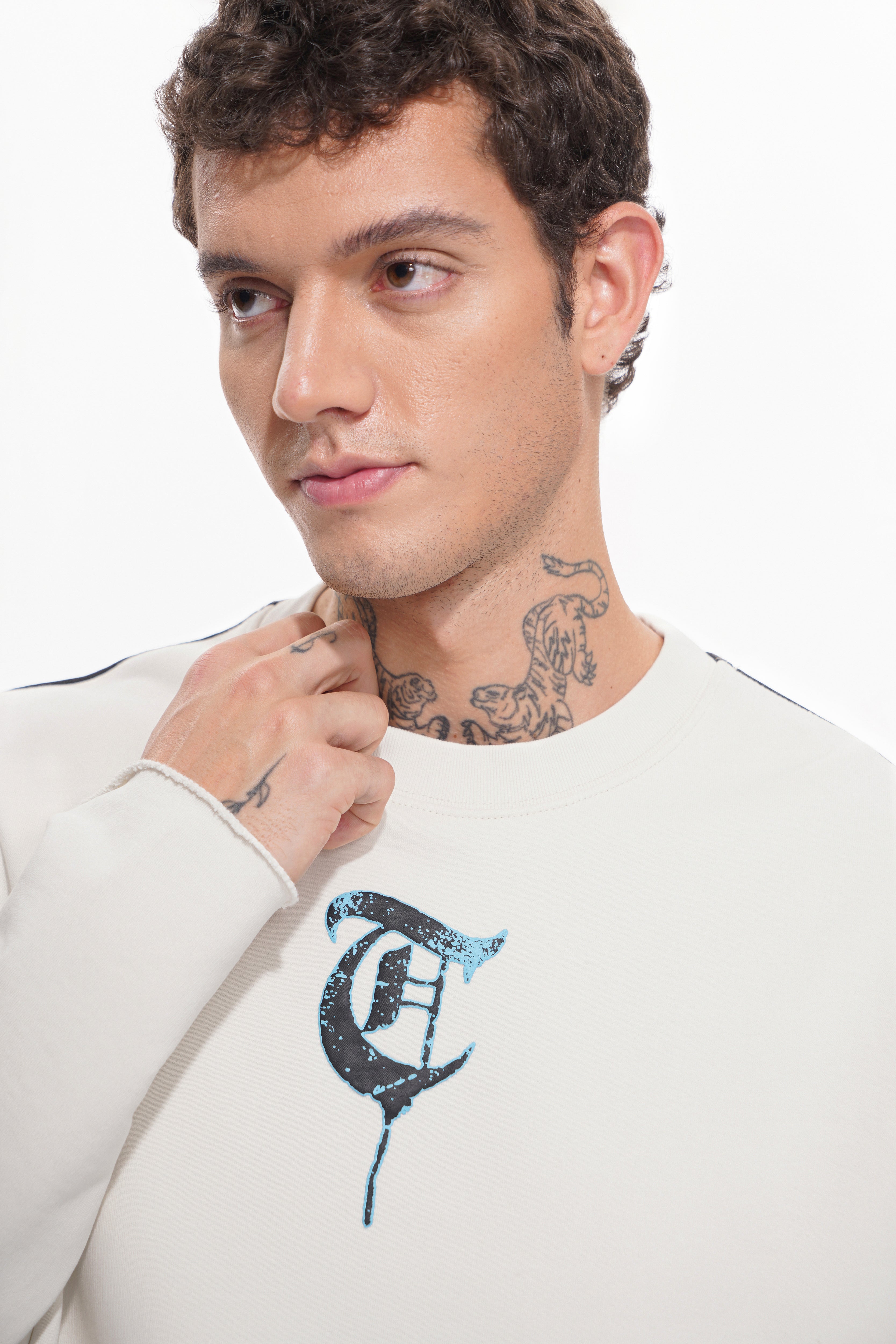 PEEK A BOO White Long Sleeve