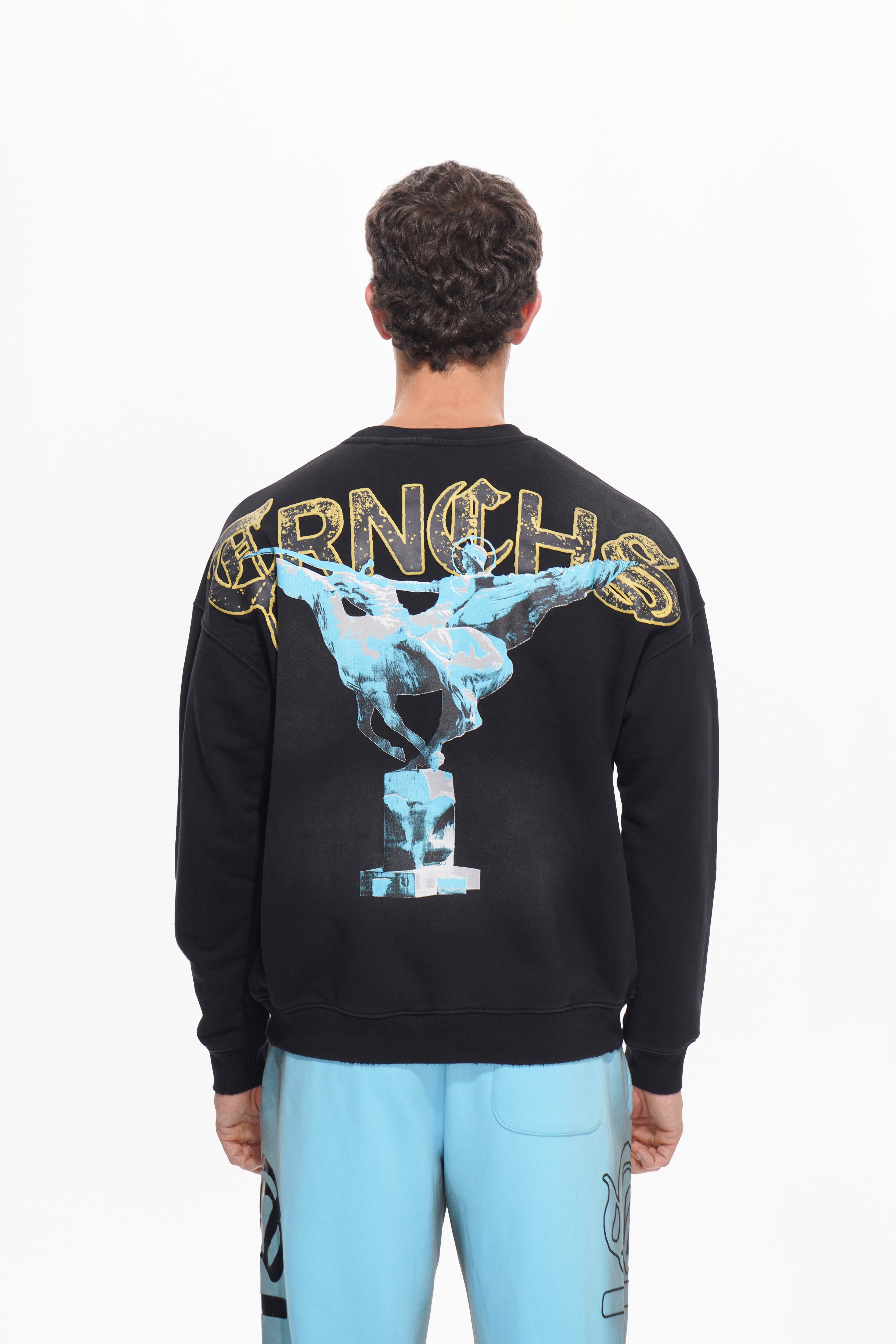 ANGELS AMOUNG VULTURE Black Sweater