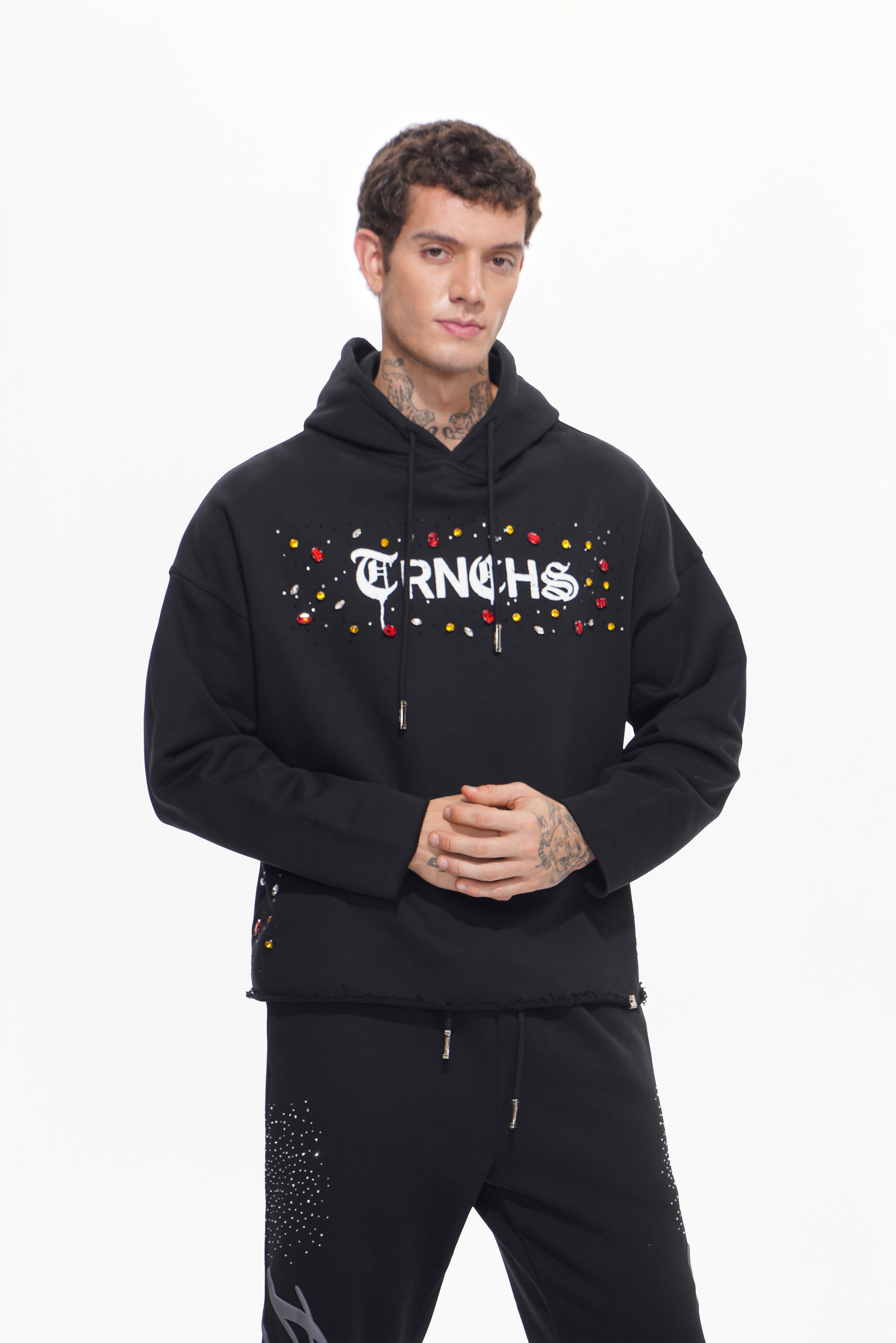 BLOOD DIAMOND Schwarzer Hoodie