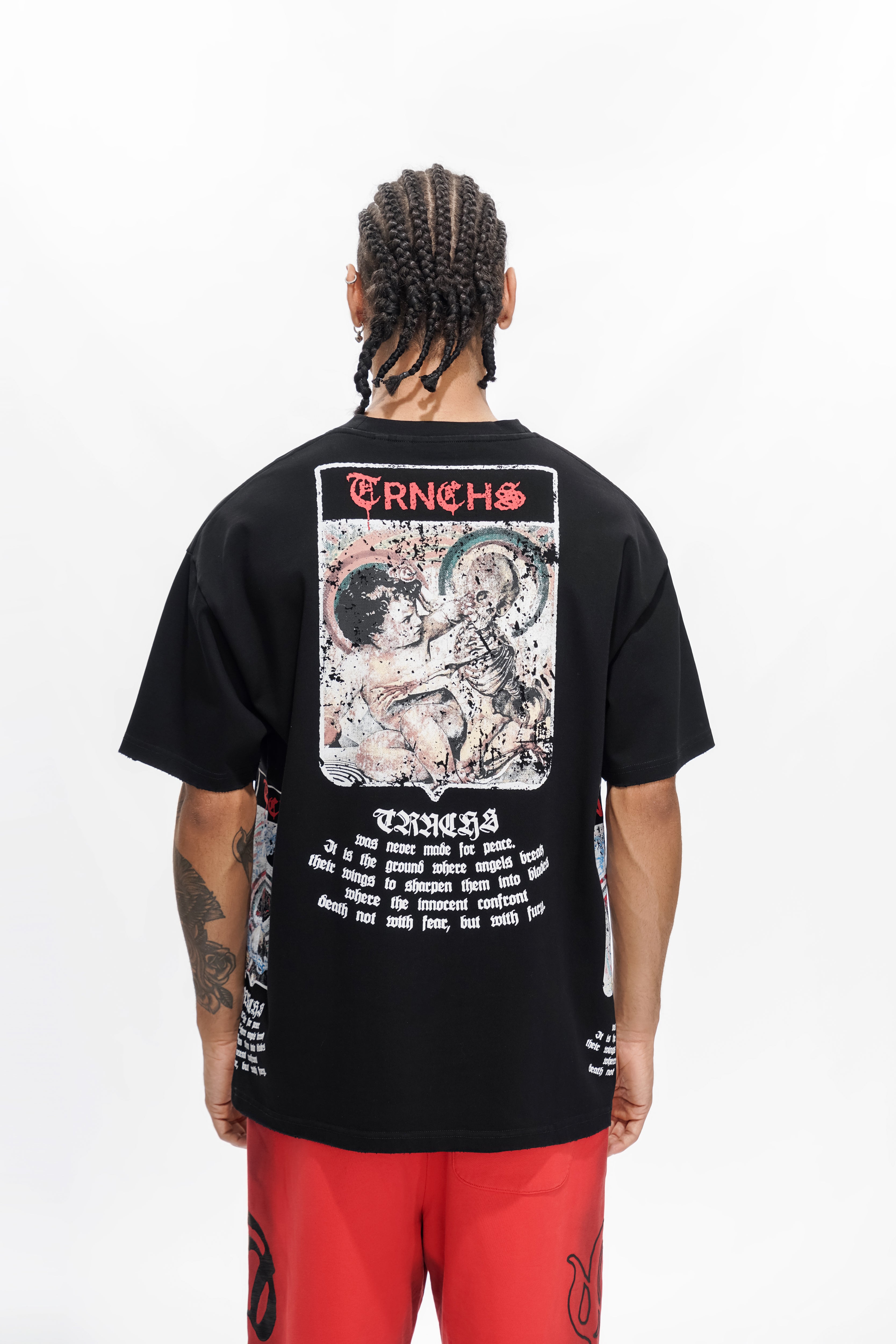 MILITANT GOTHIC Schwarzes T-Shirt