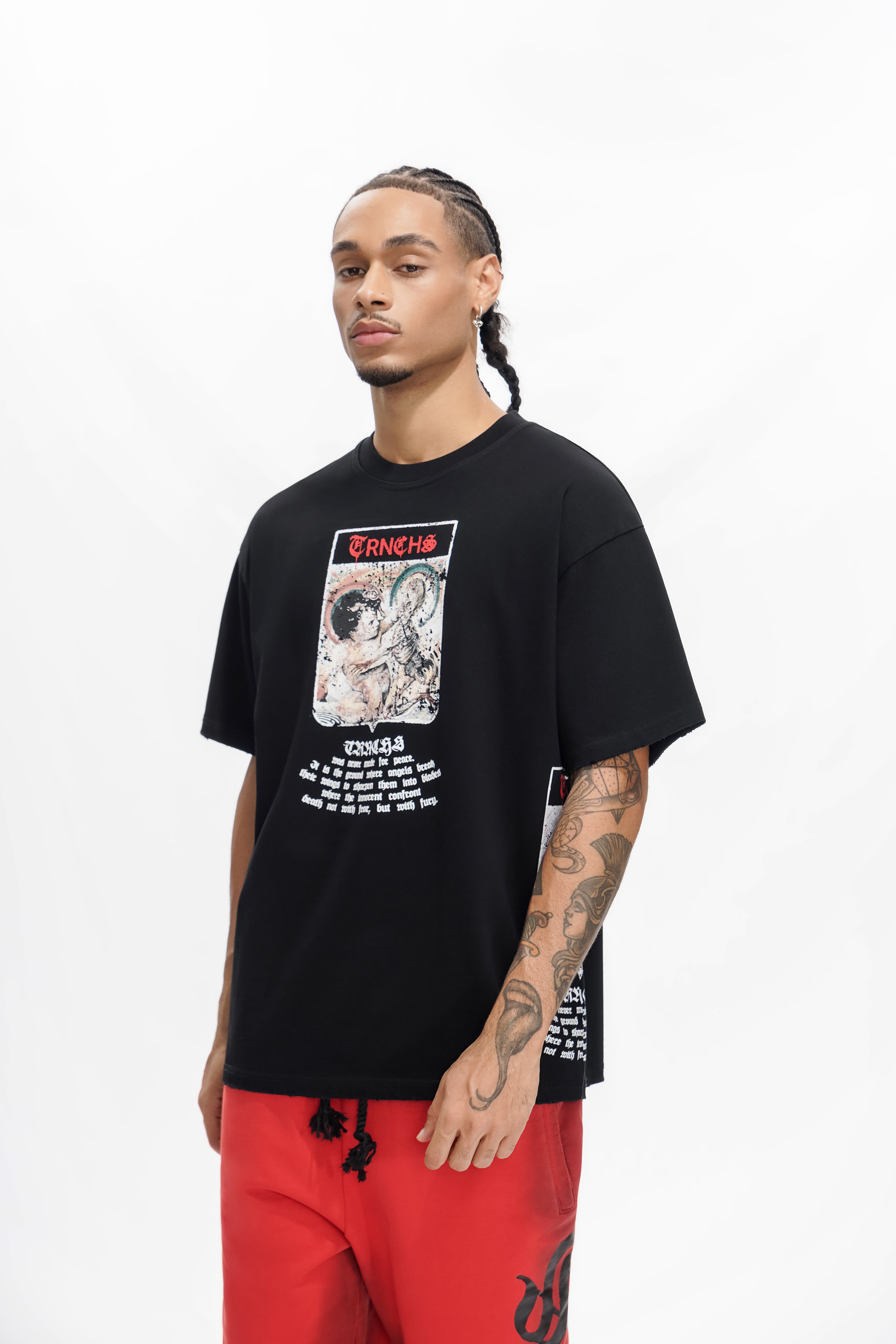 MILITANT GOTHIC Schwarzes T-Shirt