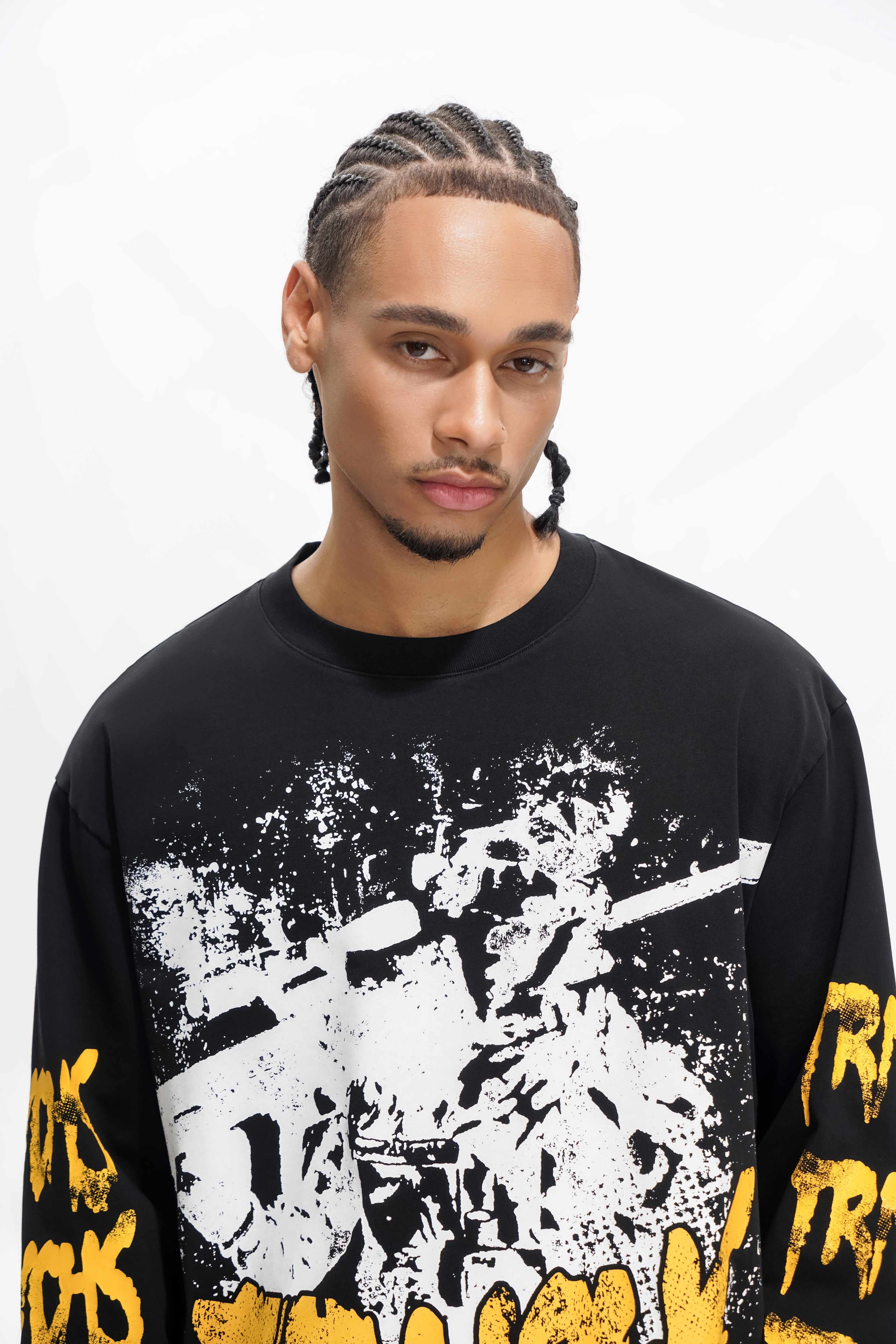 OPÉRATEUR Noir Manches Longues